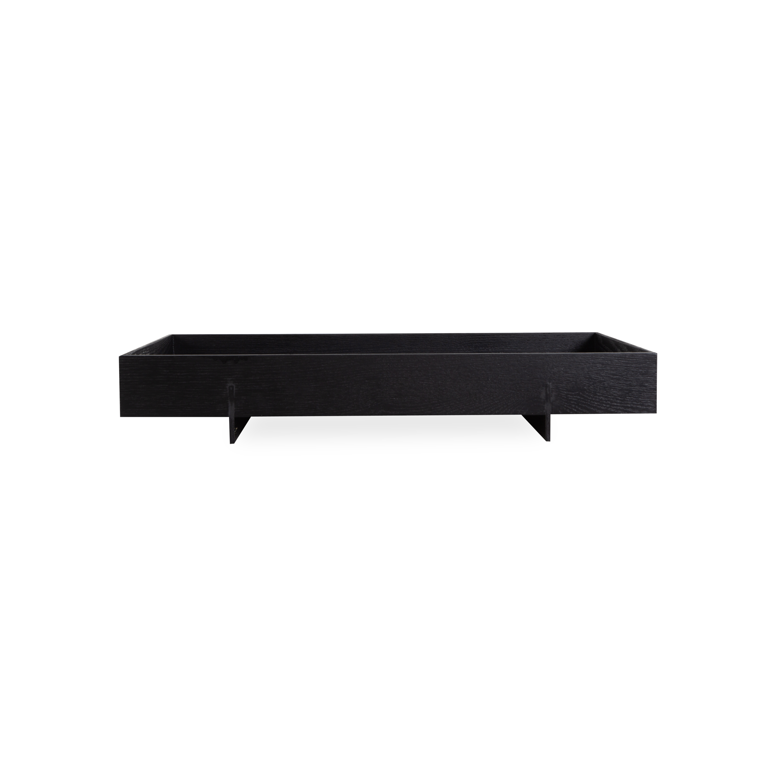 Taking inspiration from the shapes and forms of bento boxes, this Abento Hardwood tray is exceptionally functional while providing a clean modern style to your countertop accessori