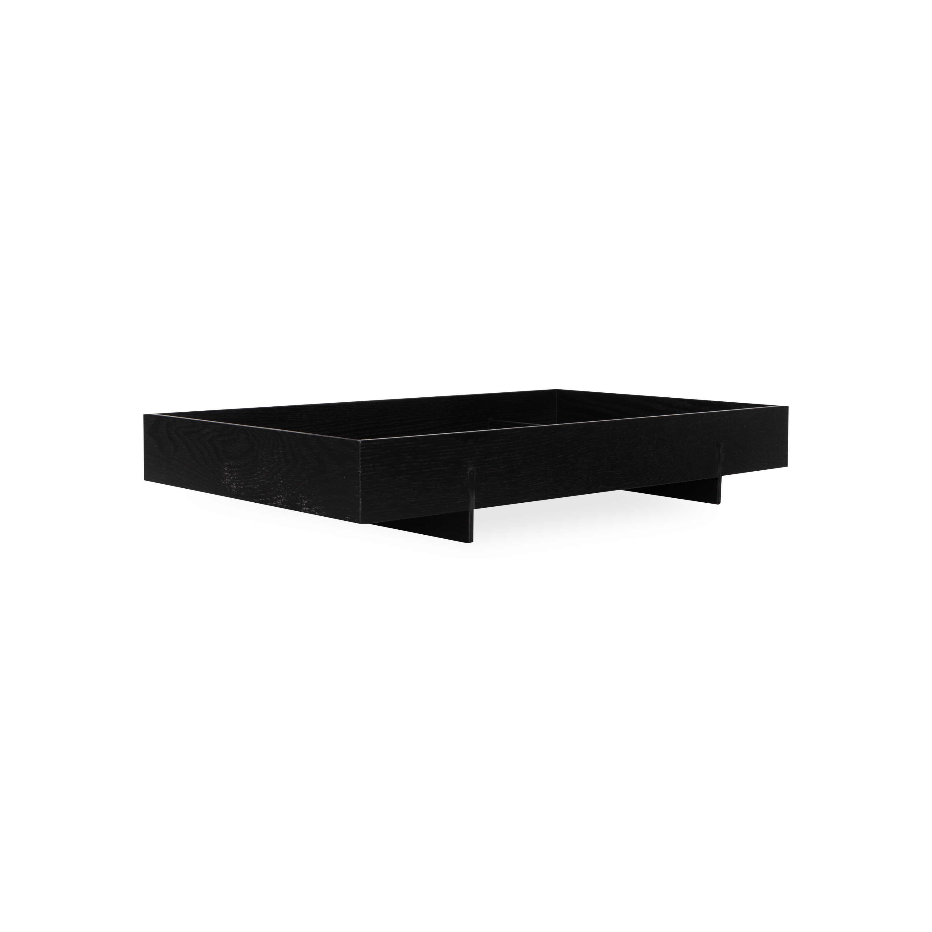 Taking inspiration from the shapes and forms of bento boxes, this Abento Hardwood tray is exceptionally functional while providing a clean modern style to your countertop accessori