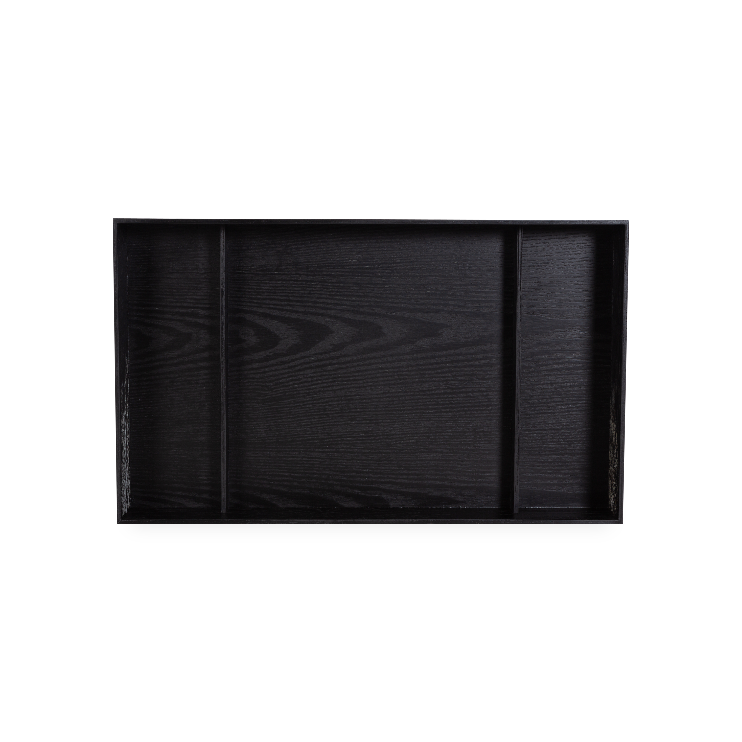 Taking inspiration from the shapes and forms of bento boxes, this Abento Hardwood tray is exceptionally functional while providing a clean modern style to your countertop accessori