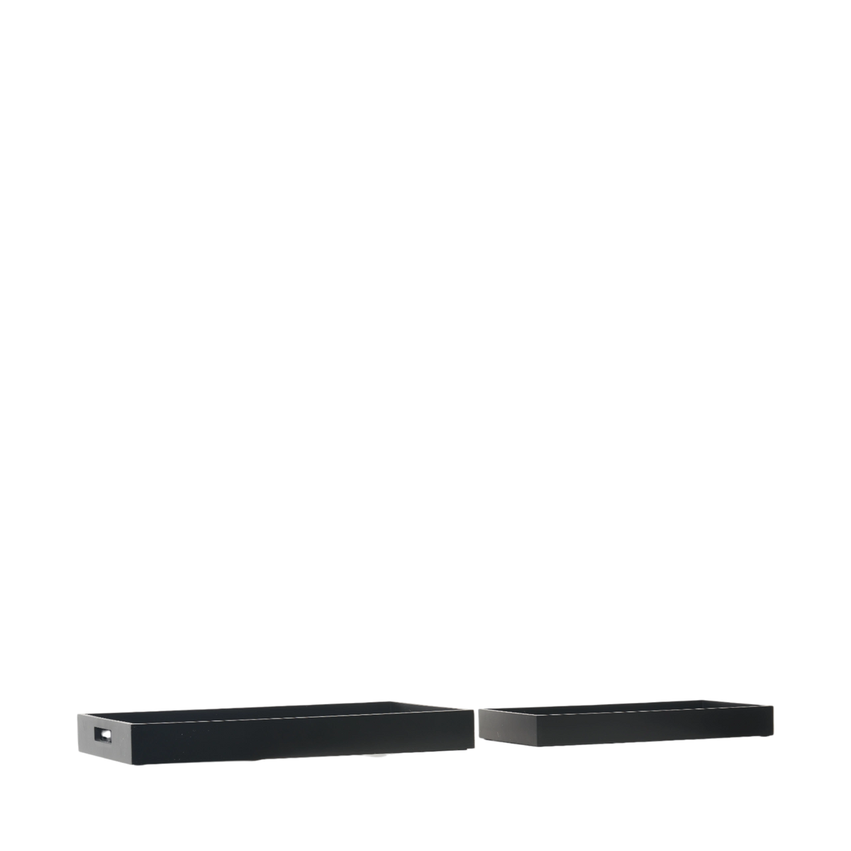 Glass Inlay Tray Set