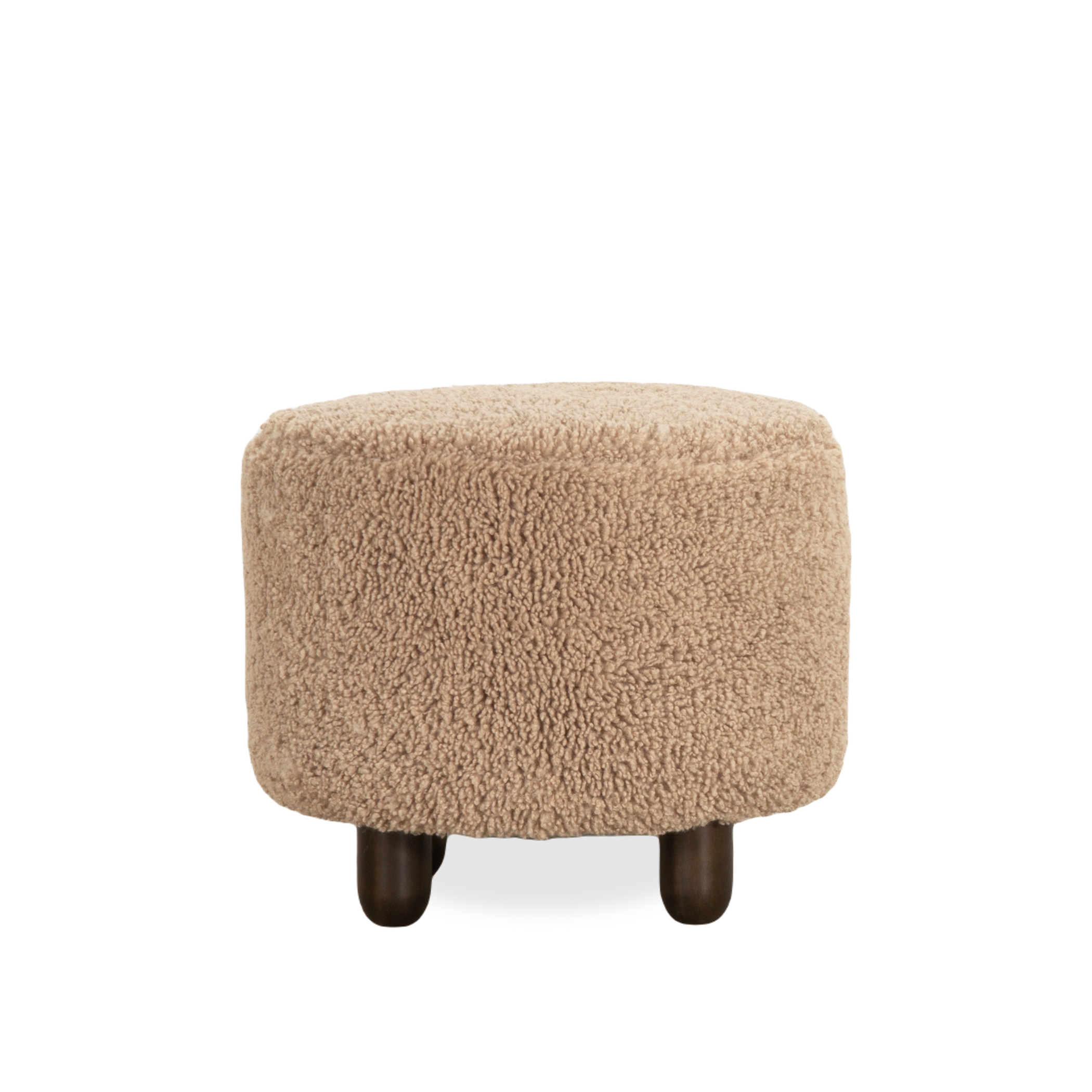 Add warm neutral tones and textures into your space with the Colt Ottoman.