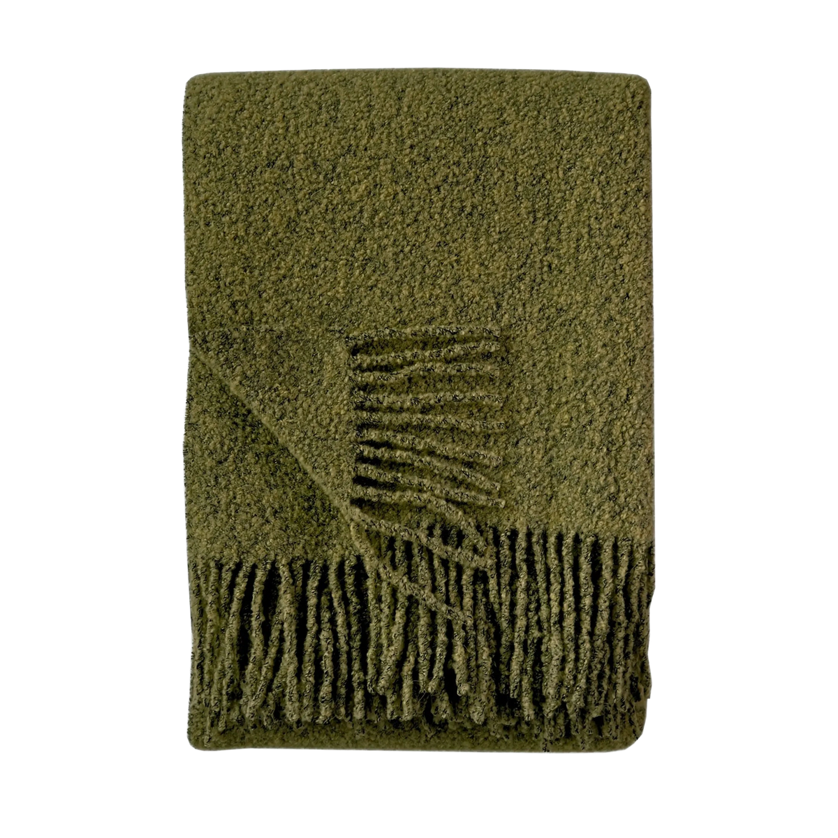 Wool Boucle Throw