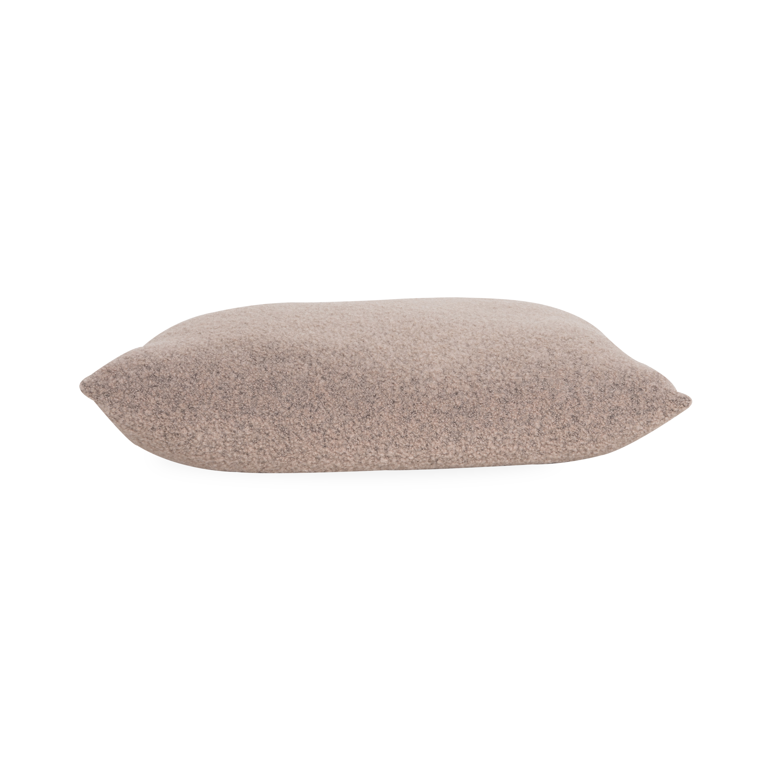 Woven exclusively with wool from New Zealand, which is known for its superior quality and beautiful luster, the Wool Boucle Pillow provides a layer of textural appeal with its bouc