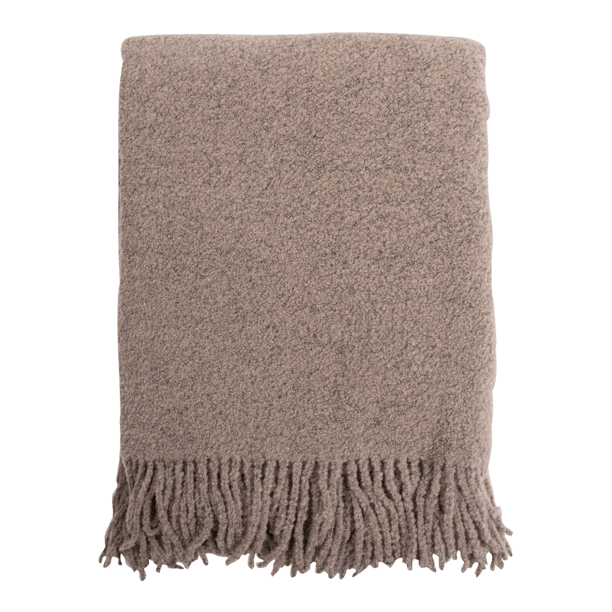 Woven exclusively with wool from New Zealand, which is known for its superior quality and beautiful luster, the Wool Boucle Throw is sourced from Ukrainian mills and provides a exc
