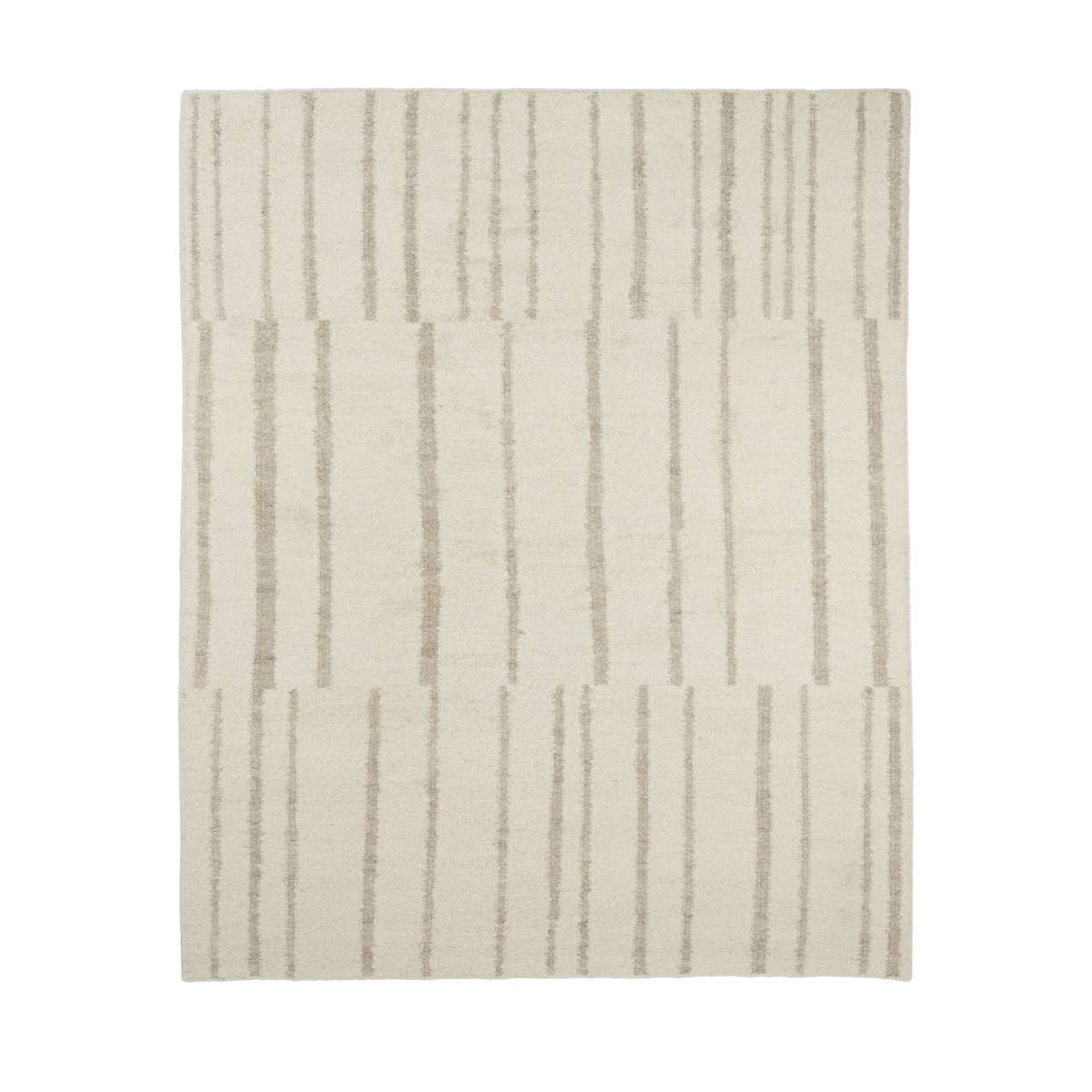 Vertical Line Ivory/Grey
