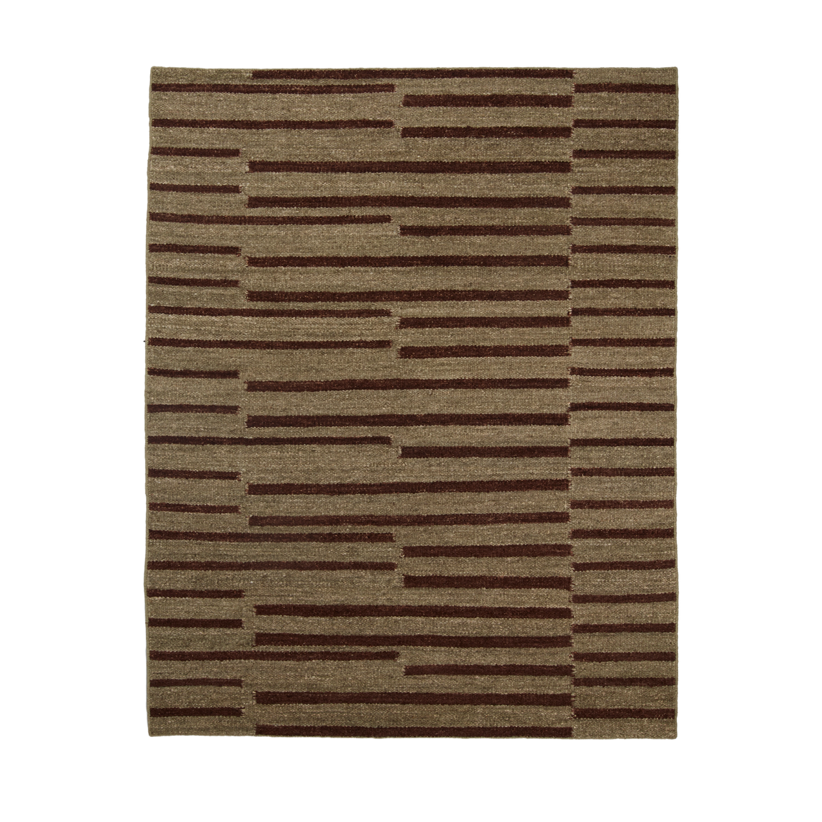Stripe Olive/Brown