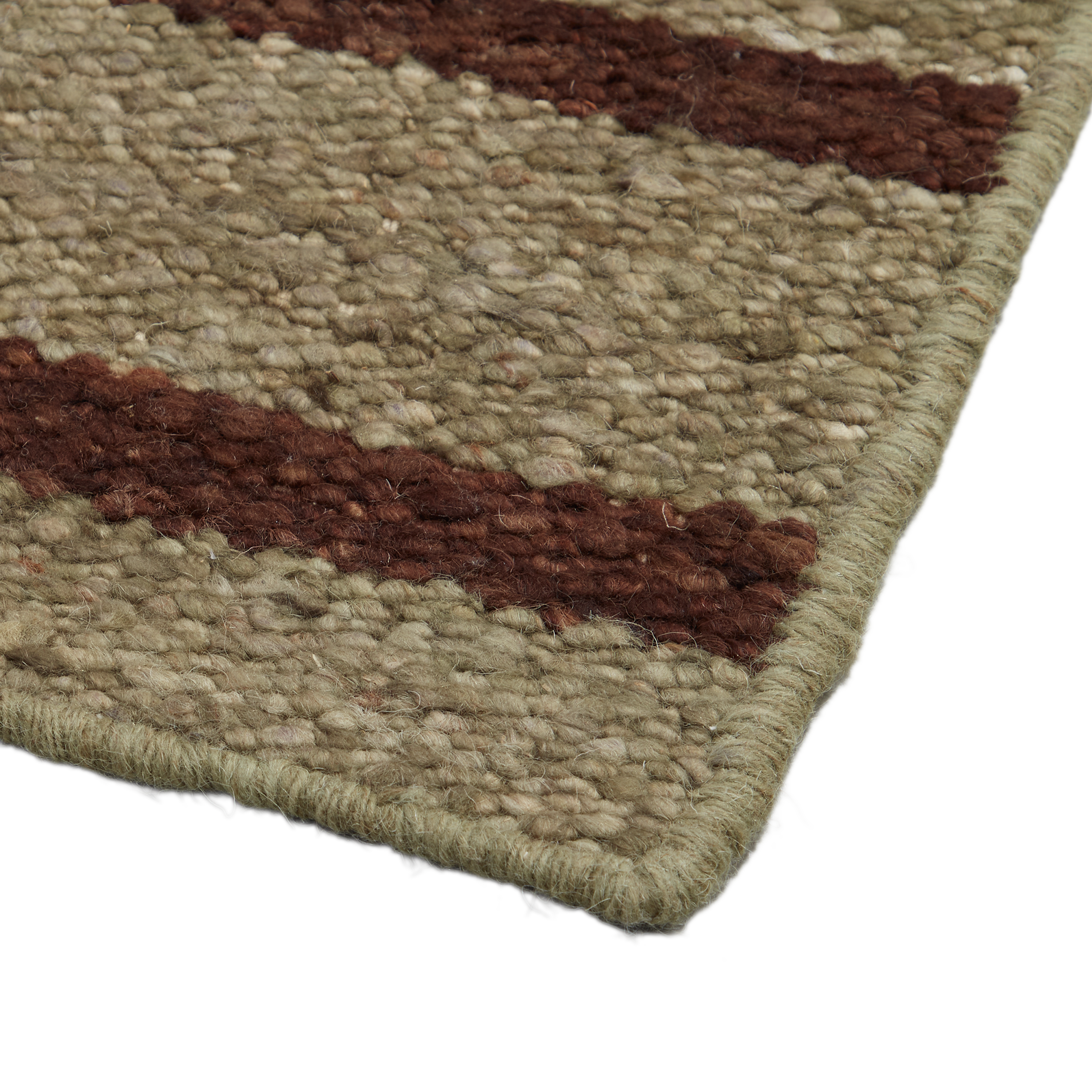 Stripe Olive/Brown