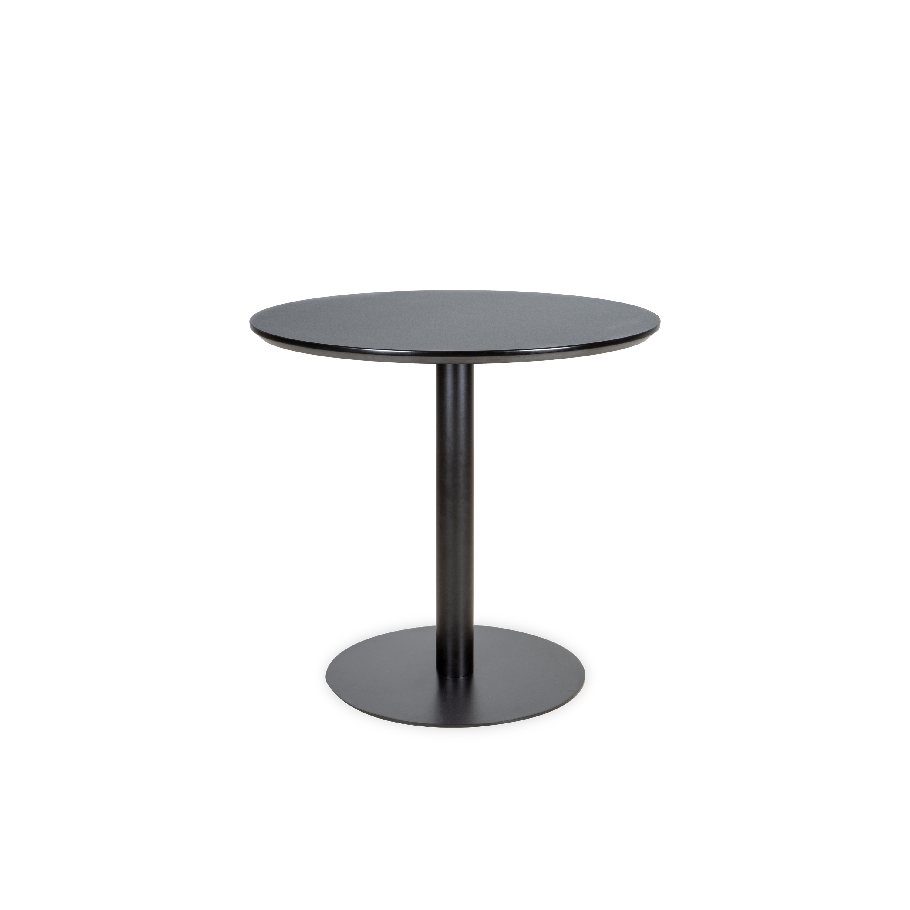 A minimalist piece that can be adapted to any style, The Banock Dining Table features a sleek power coated black finish and a simple silhouette.