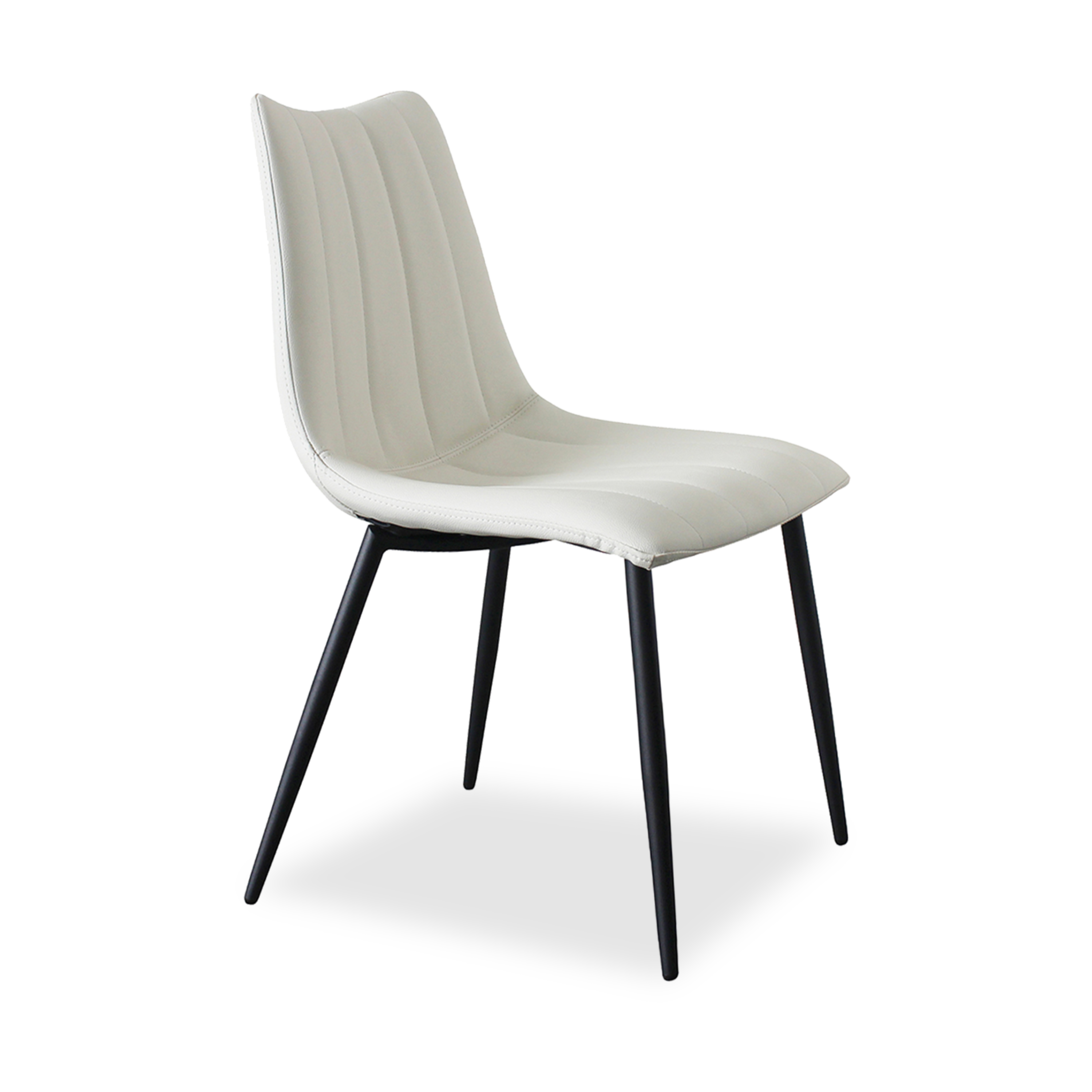 A new take on contemporary dining, the Roark Side Chair is contoured to perfection.
