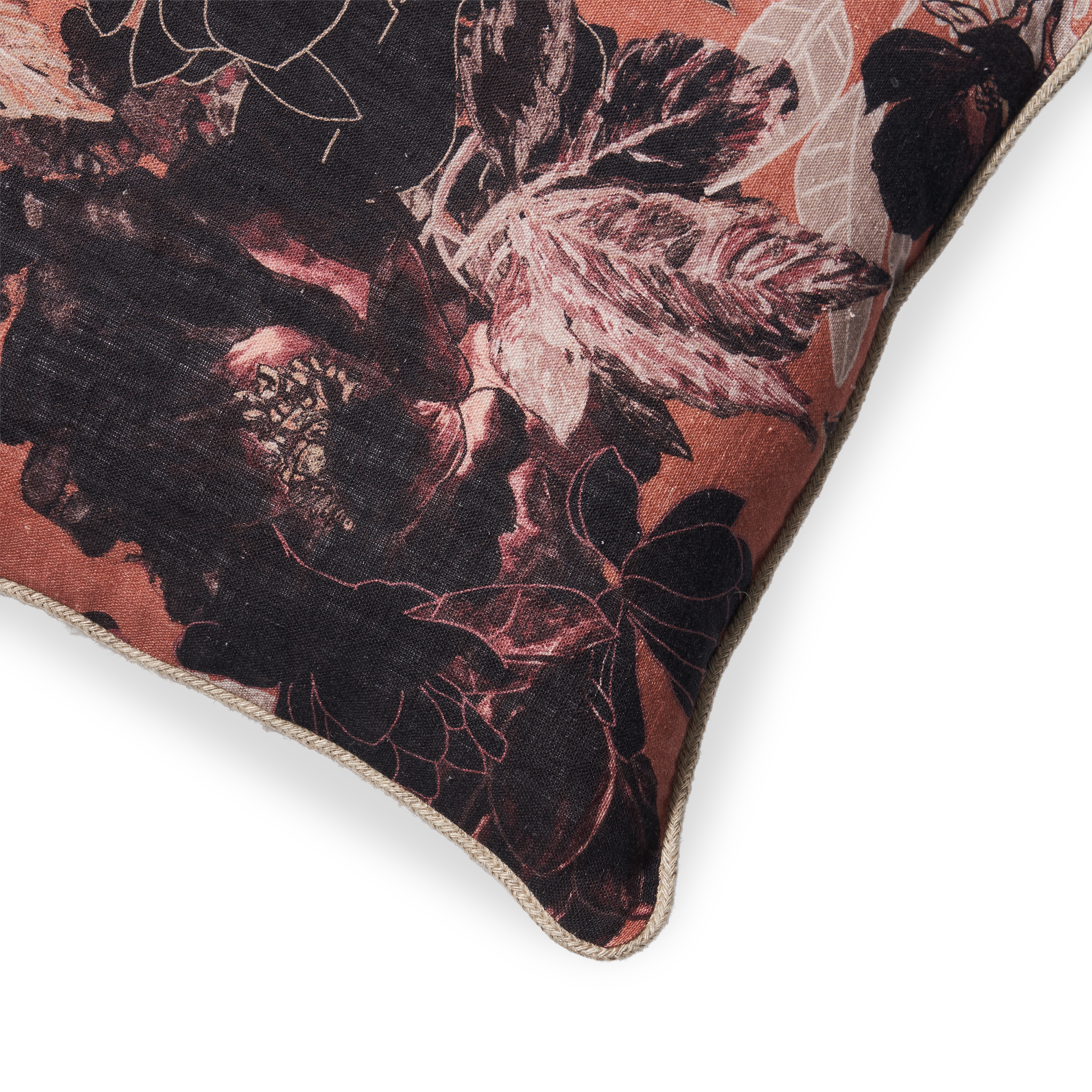 Linen Flora Pillow