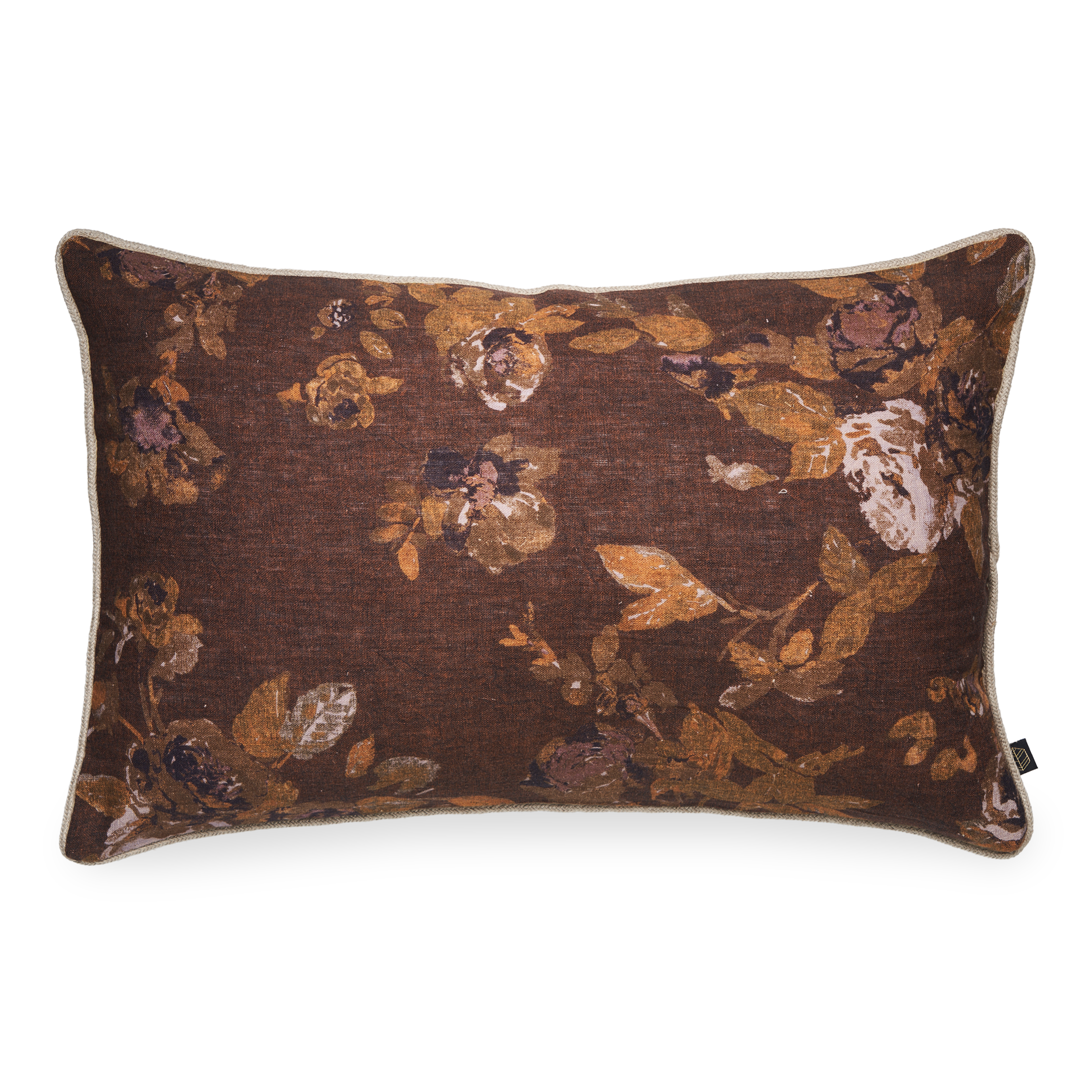 Linen Flora Pillow