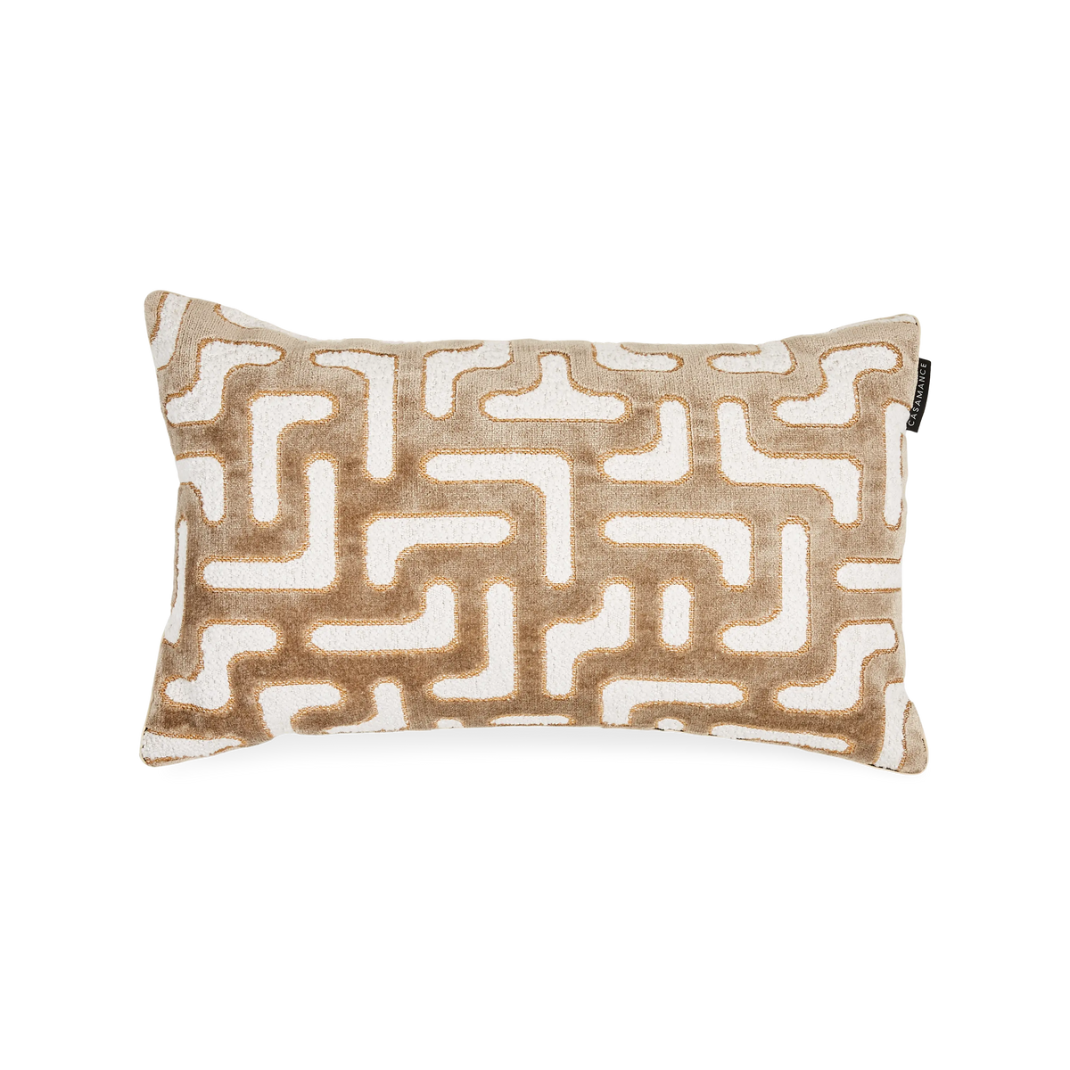 Geo Velvet Pillow