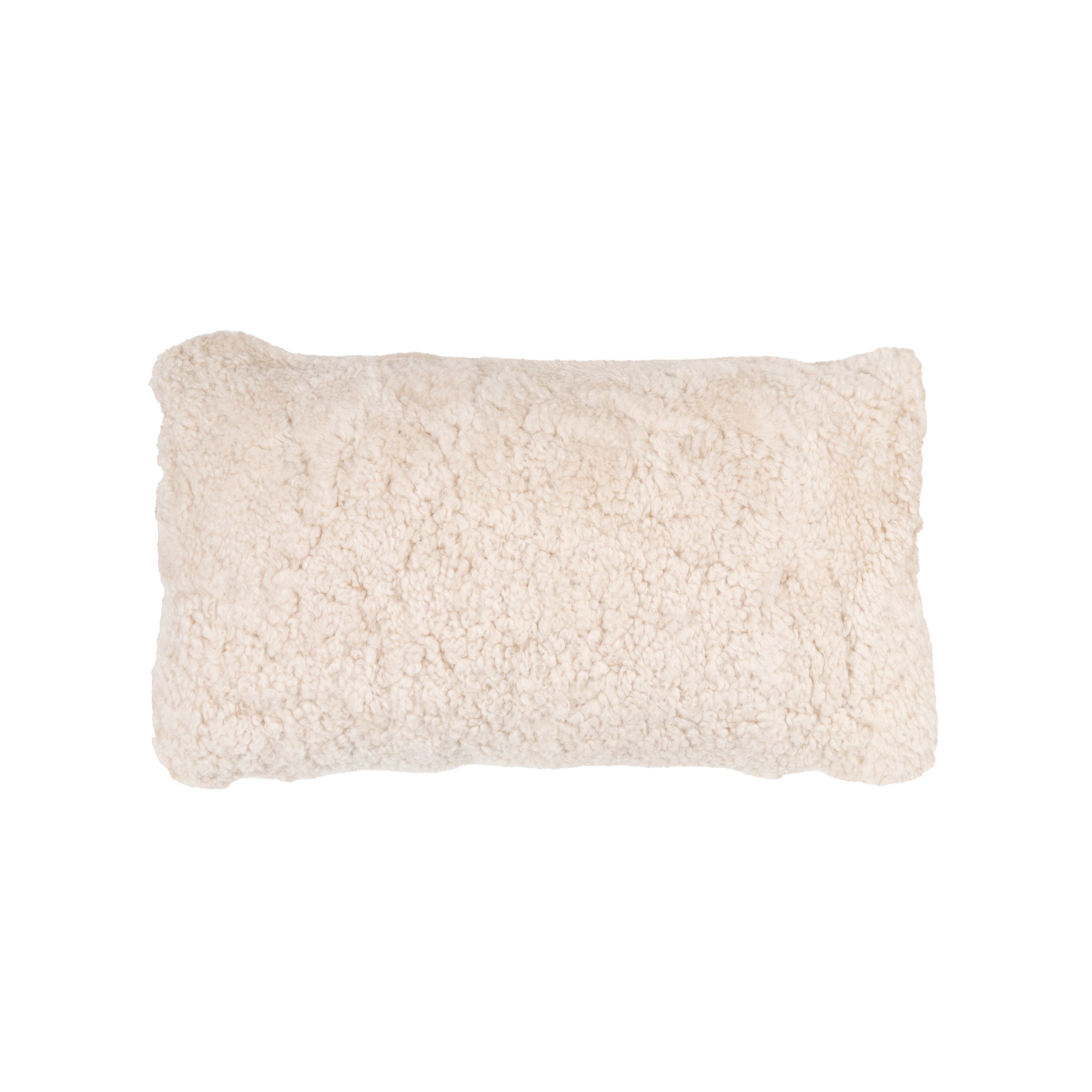 Add a modern Scandinavian touch to your space with this Sheepskin Pillow.