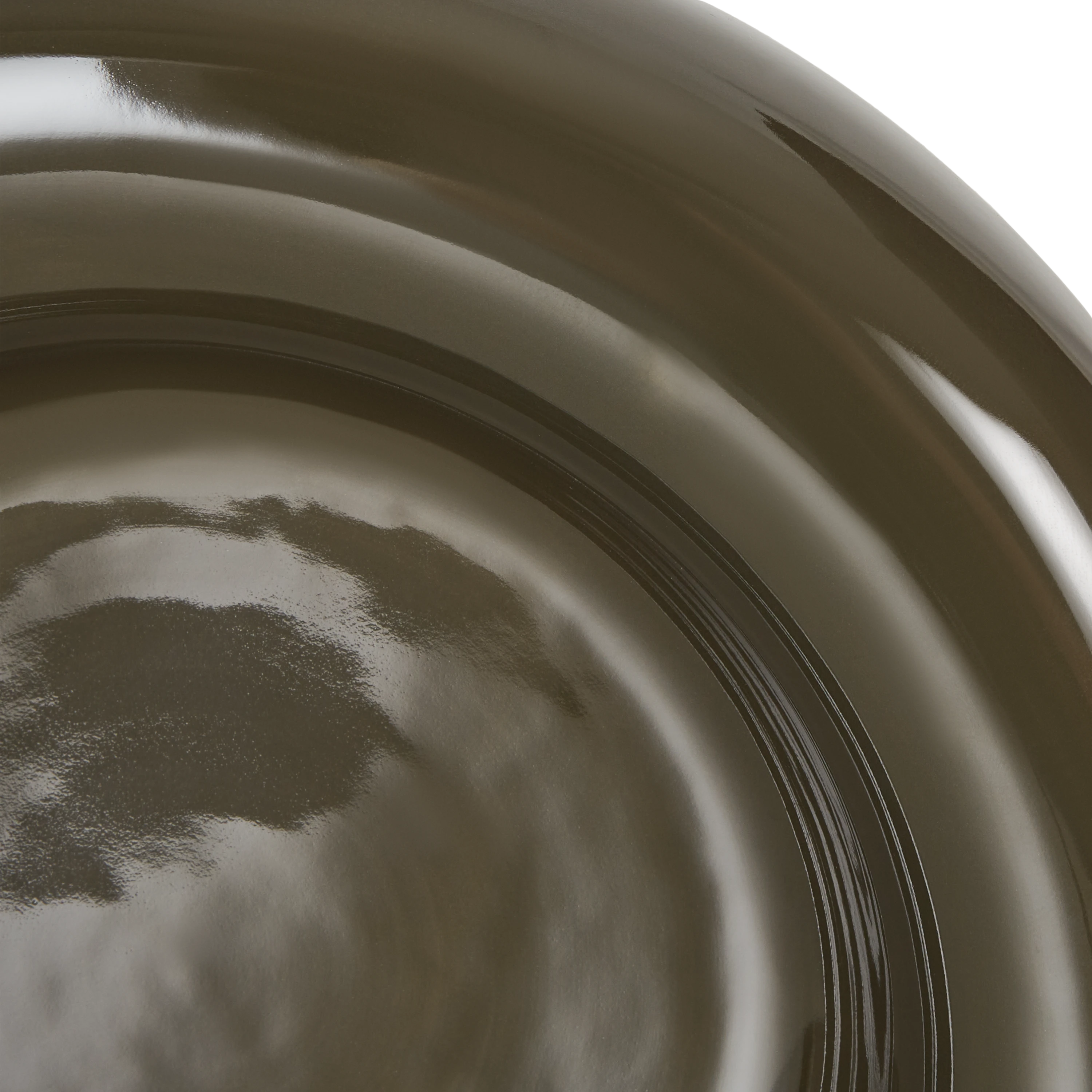 Gloss Round Ceramic Bowl