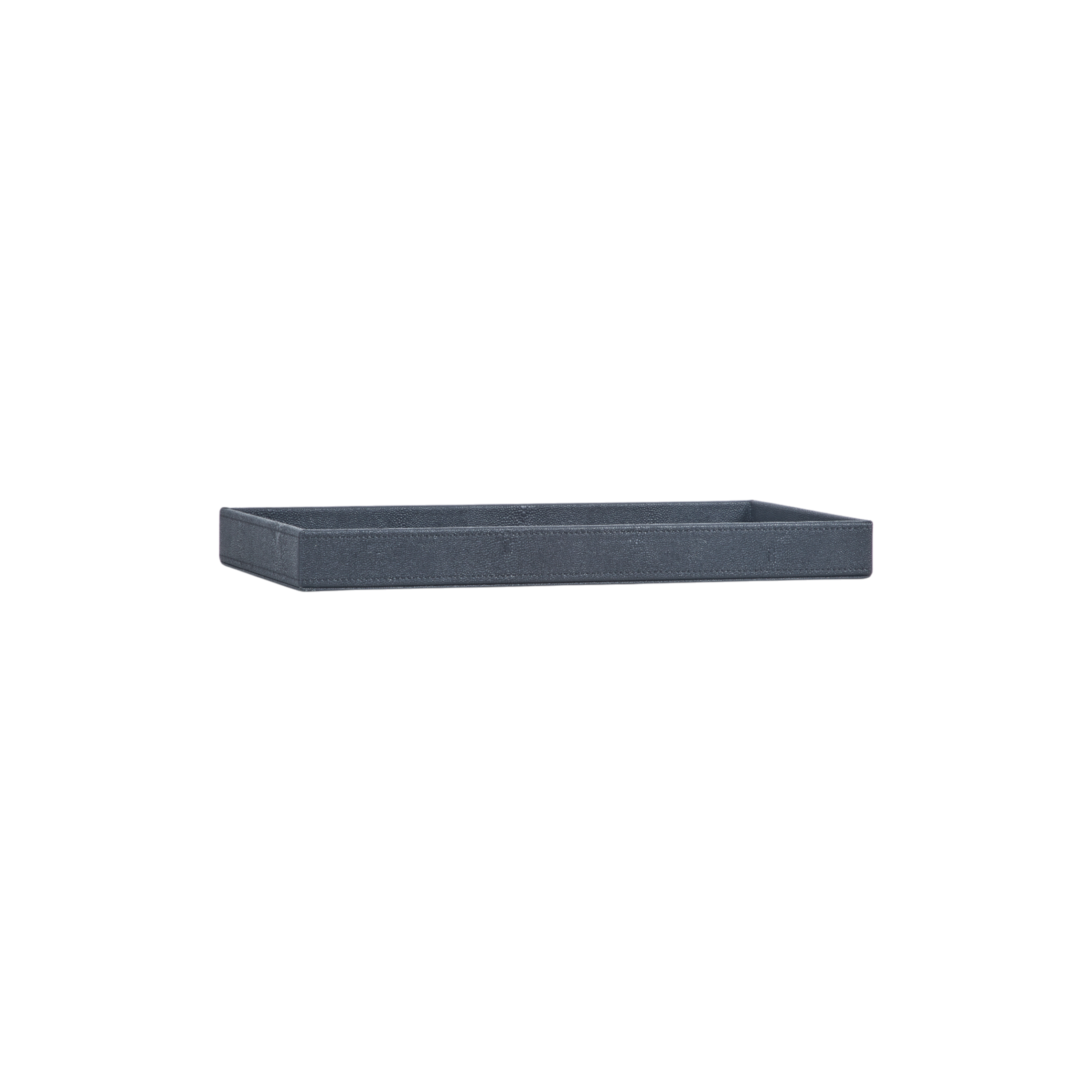 Faux Shagreen Tray