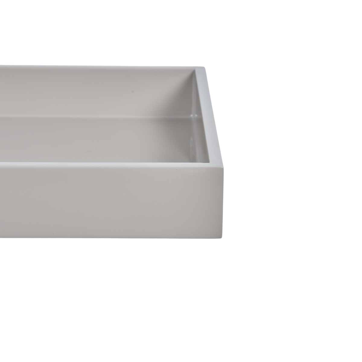 Lacquer Square Tray