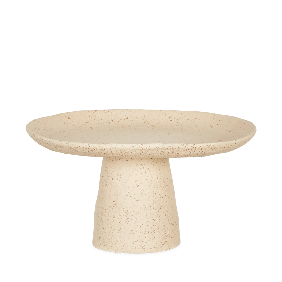 Footed Metal Tray