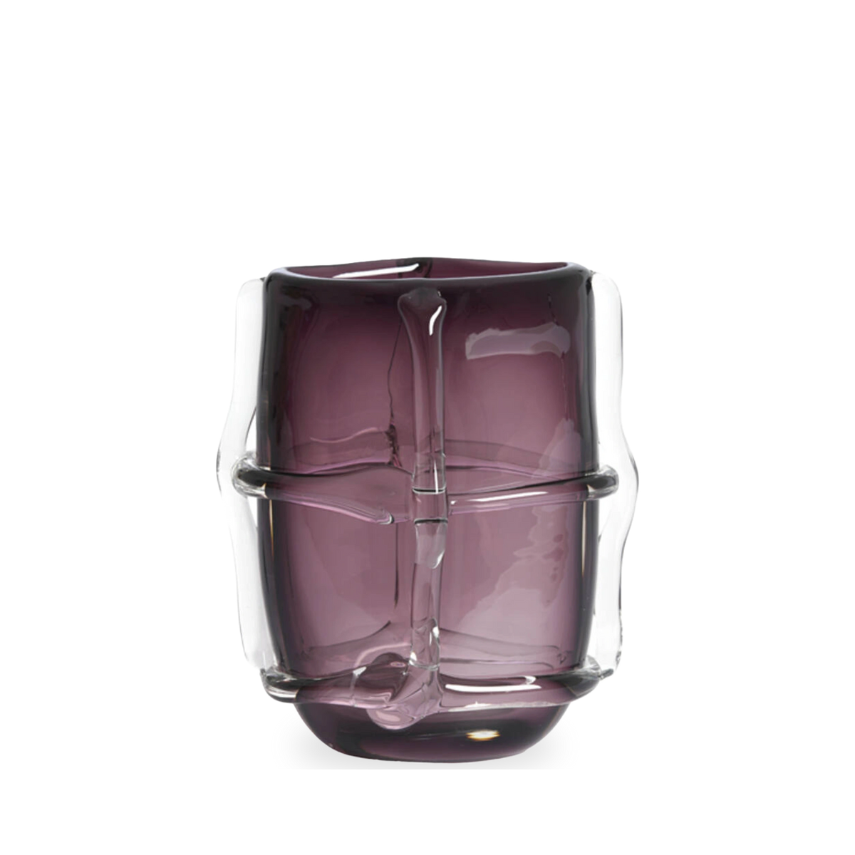 Grid Glass Vase