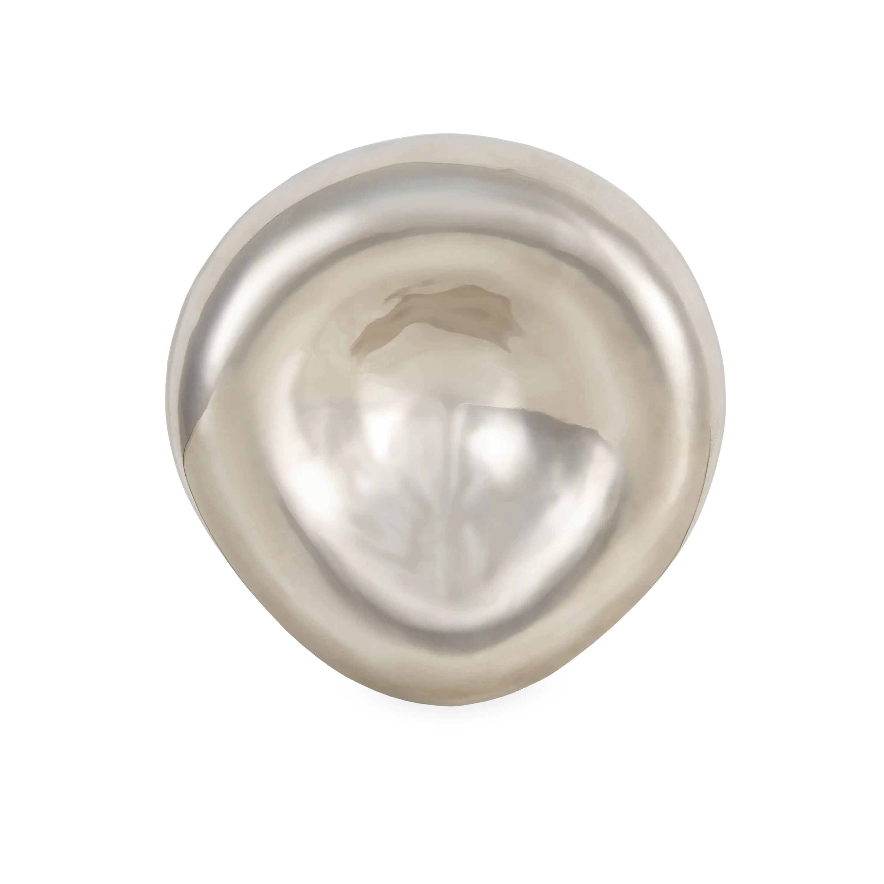 Chrome Glazed Bowl