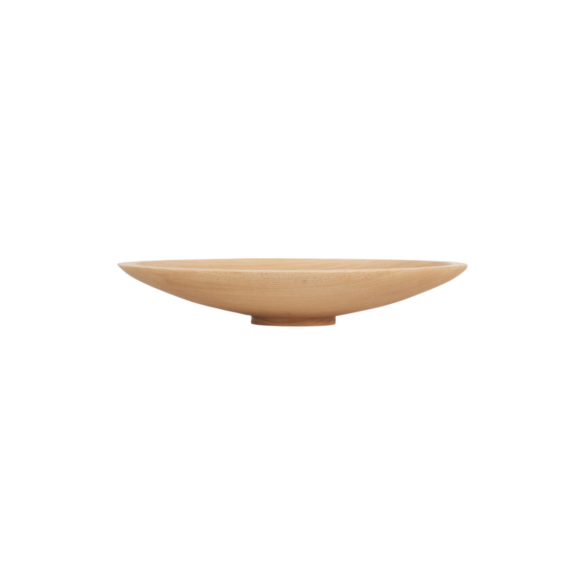 Maple Shallow Serving Bowl