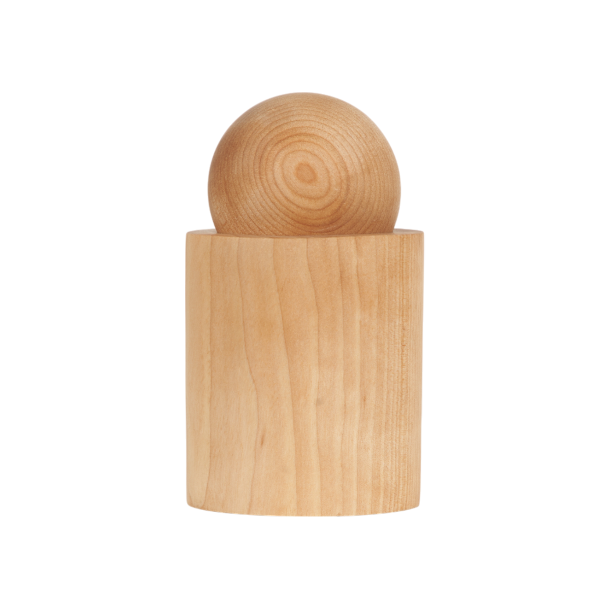Maple Pot With Ball Lid