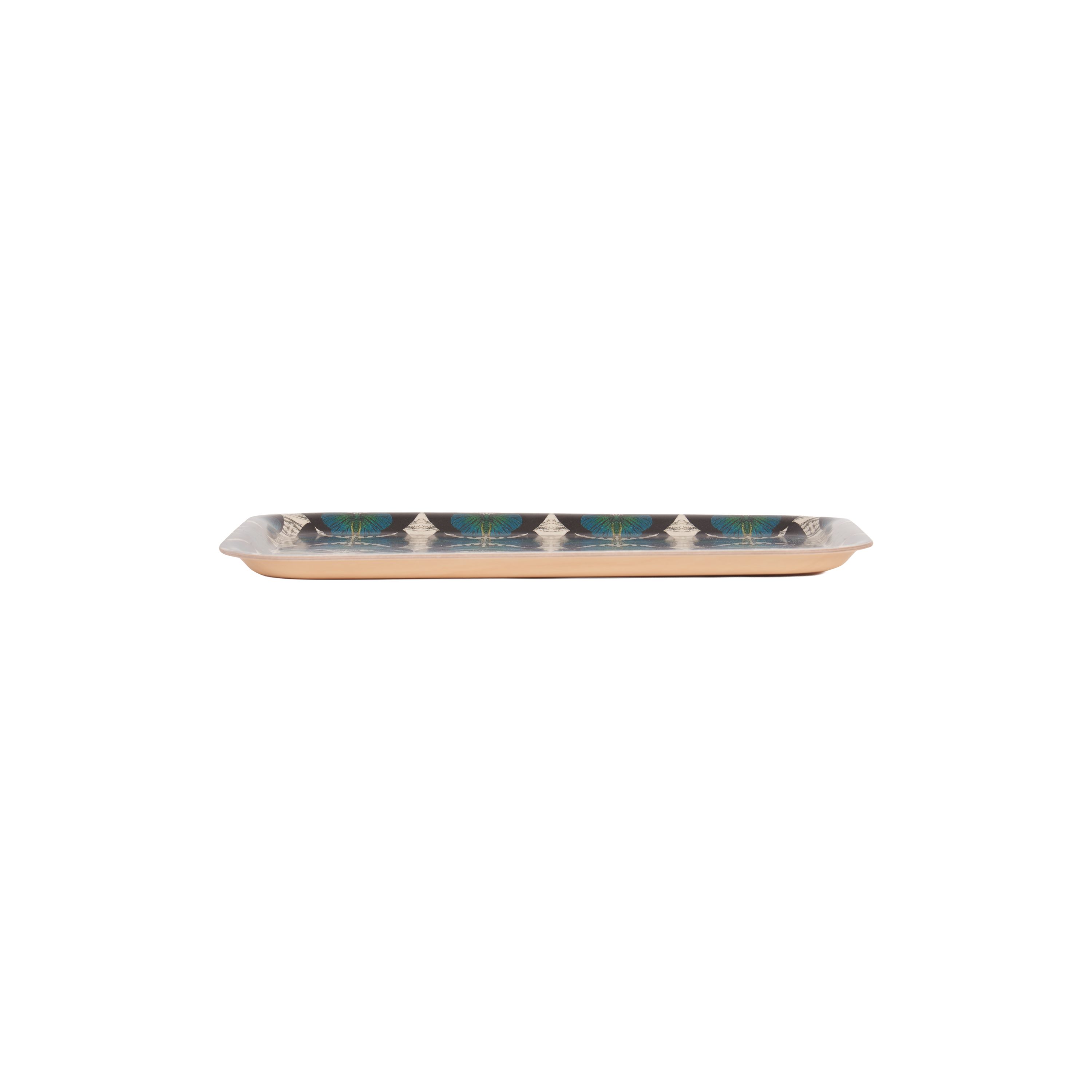 Butterfly Birchwood Tray