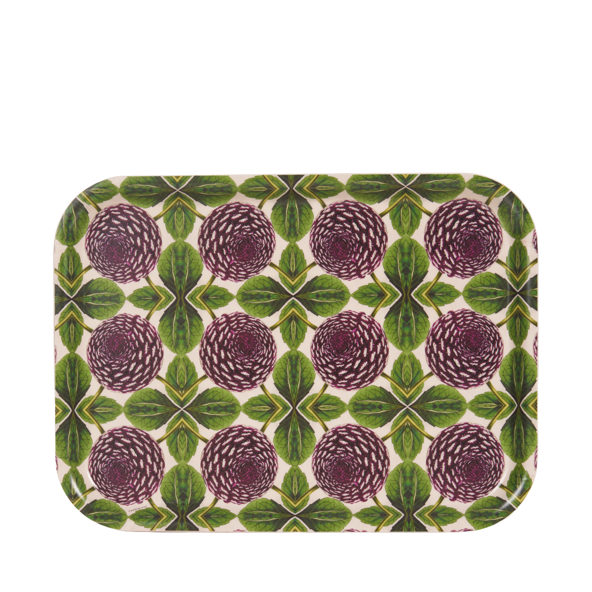 Dahlia Birchwood Tray