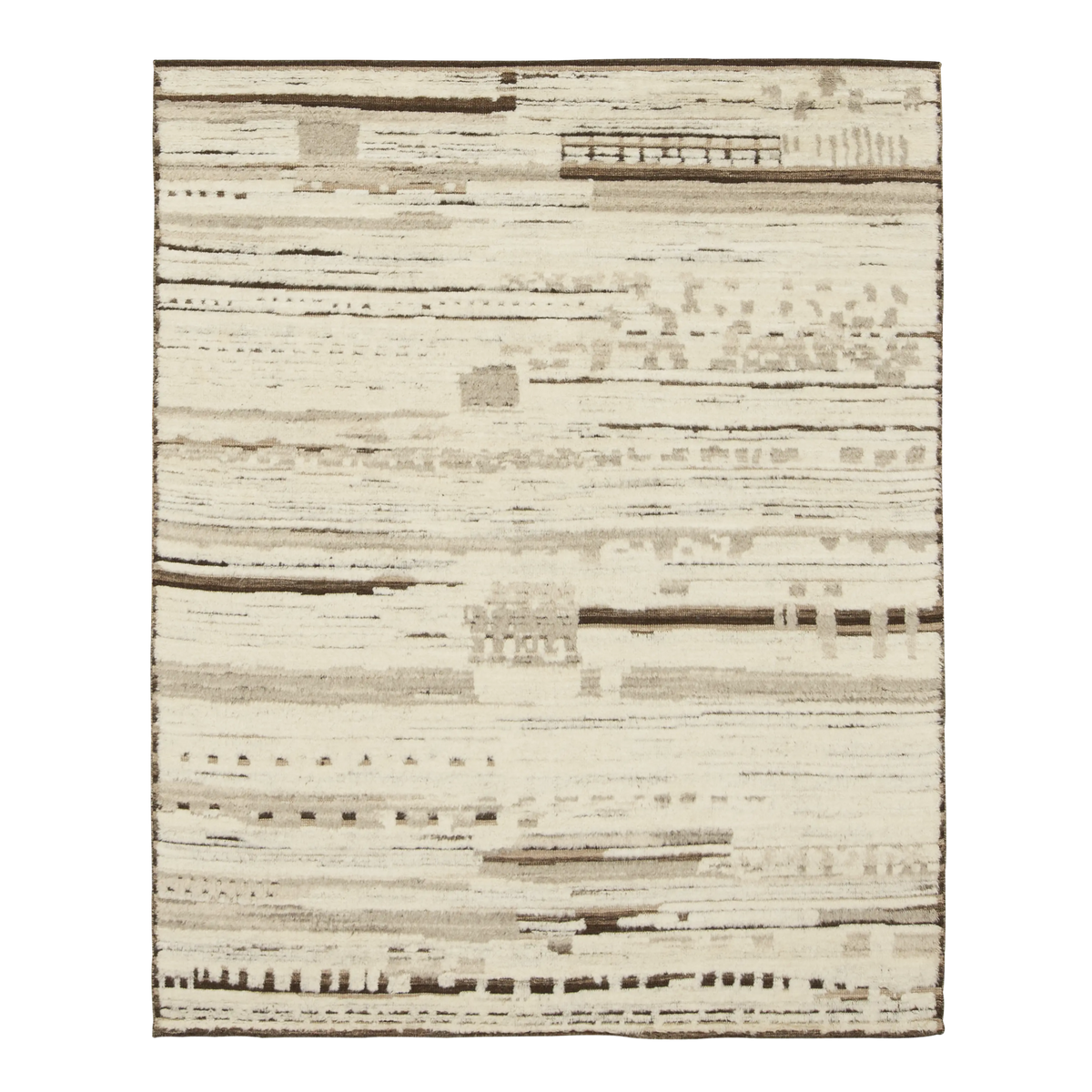 The Moroccan Reimagined Collection features modern interpretations of the quintessential, vintage Moroccan rug.