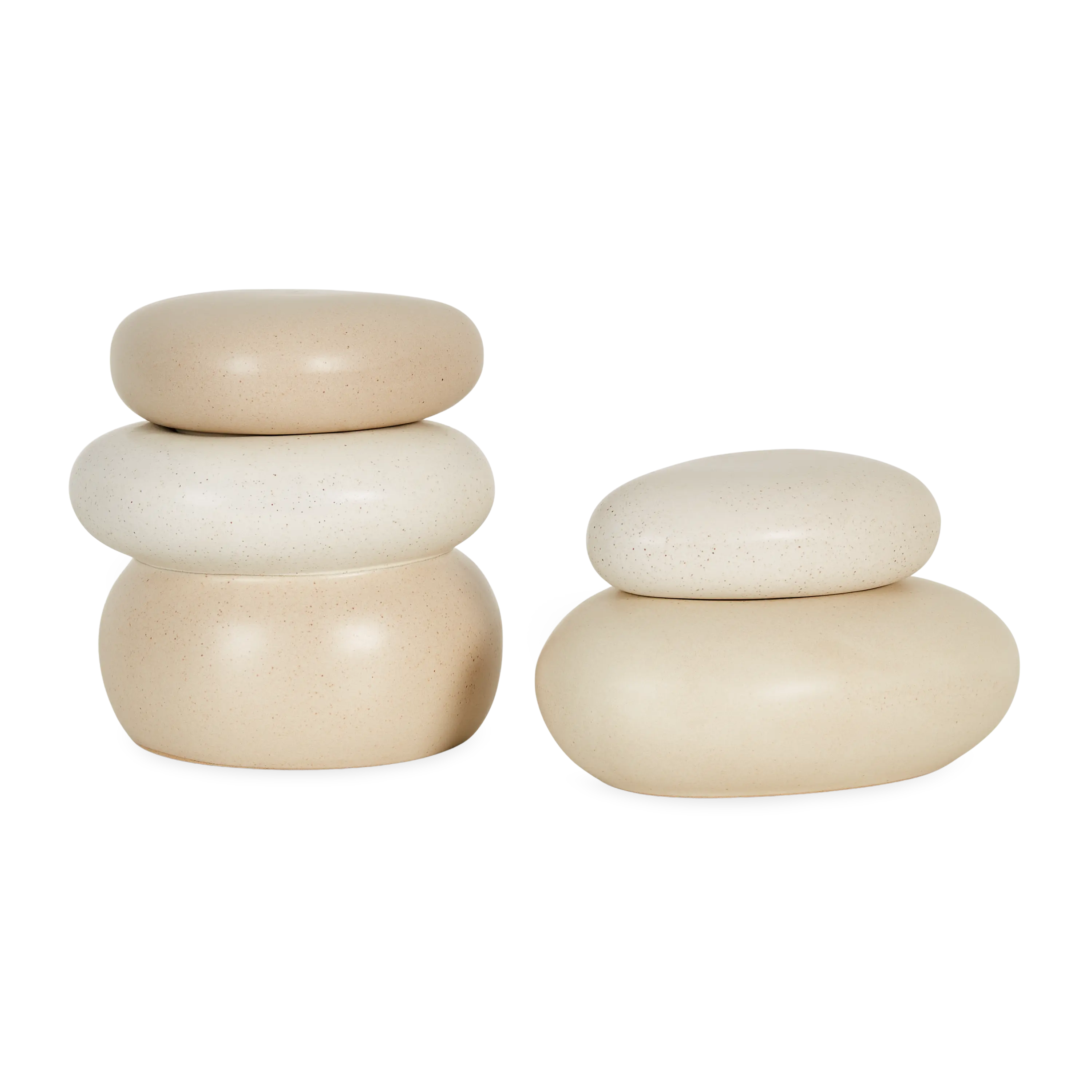 Pebble Stoneware Box