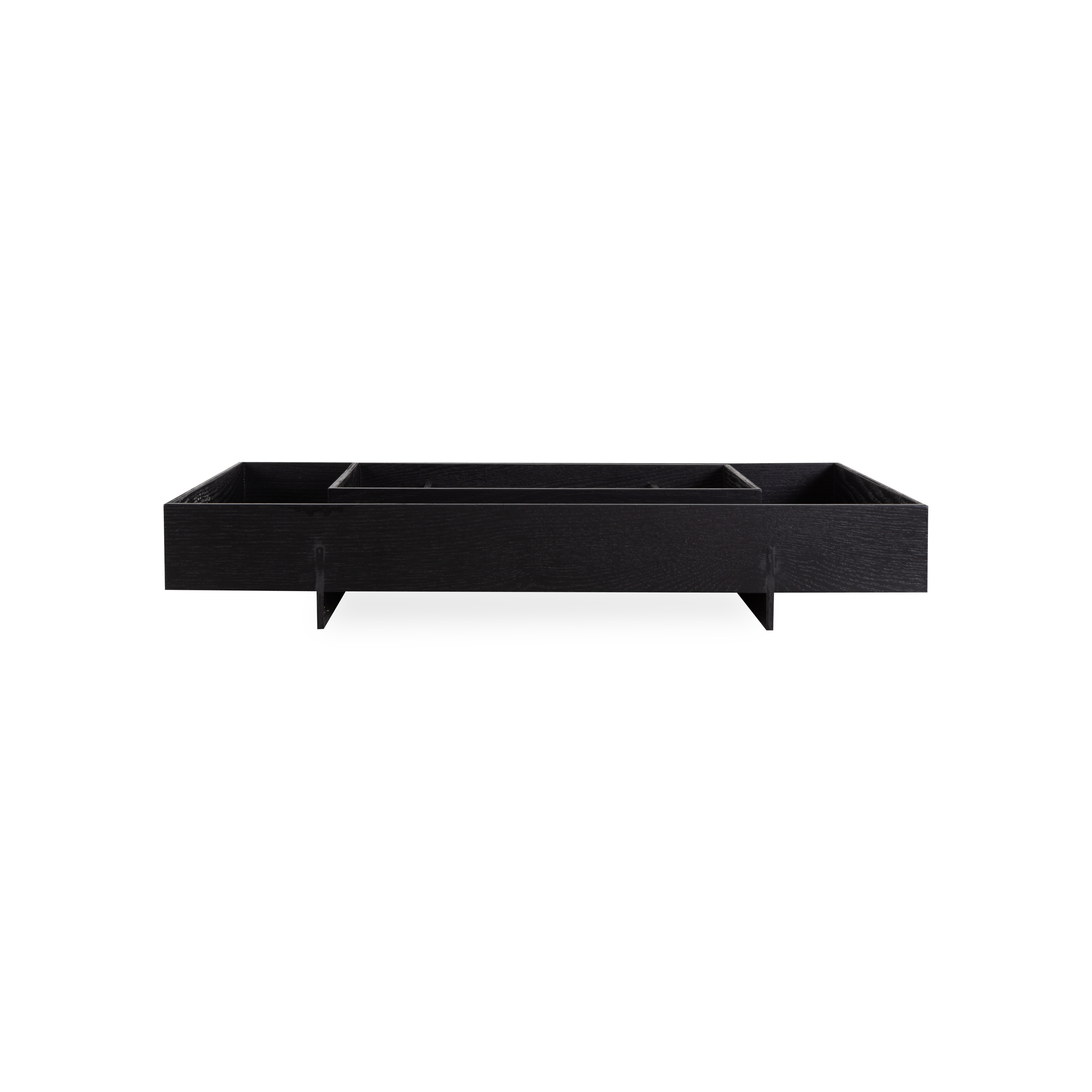 Taking inspiration from the shapes and forms of bento boxes, this Abento Hardwood tray is exceptionally functional while providing a clean modern style to your countertop accessori