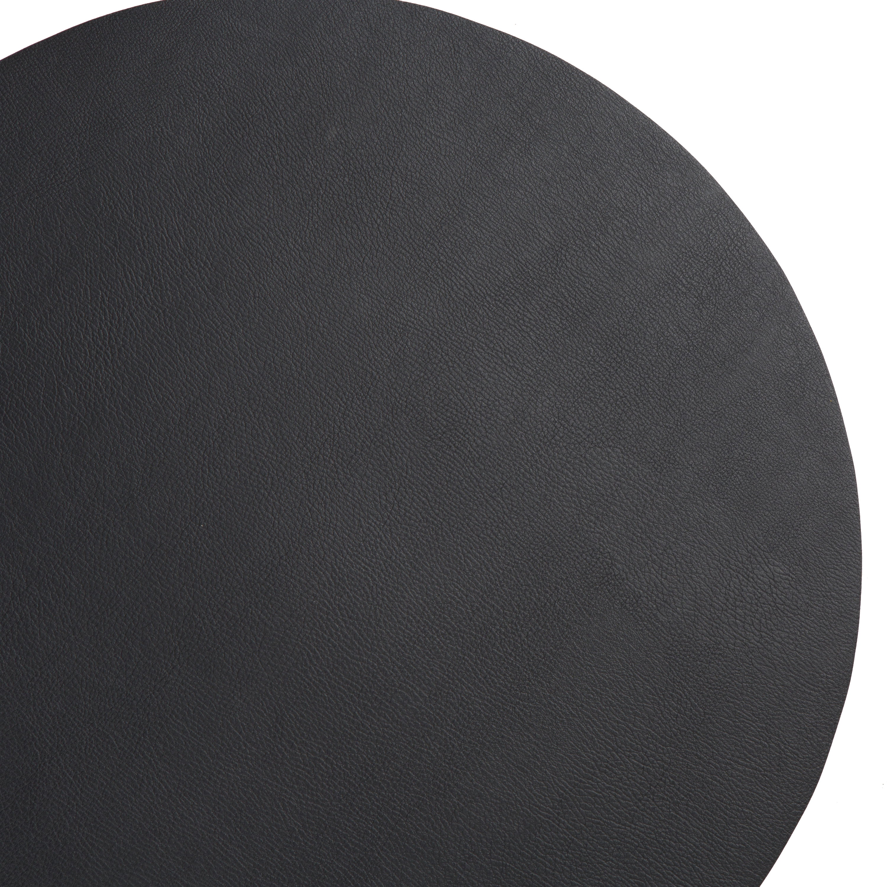 Set up a chic dining arrangement with this durable placemat made of soft touch vinyl.