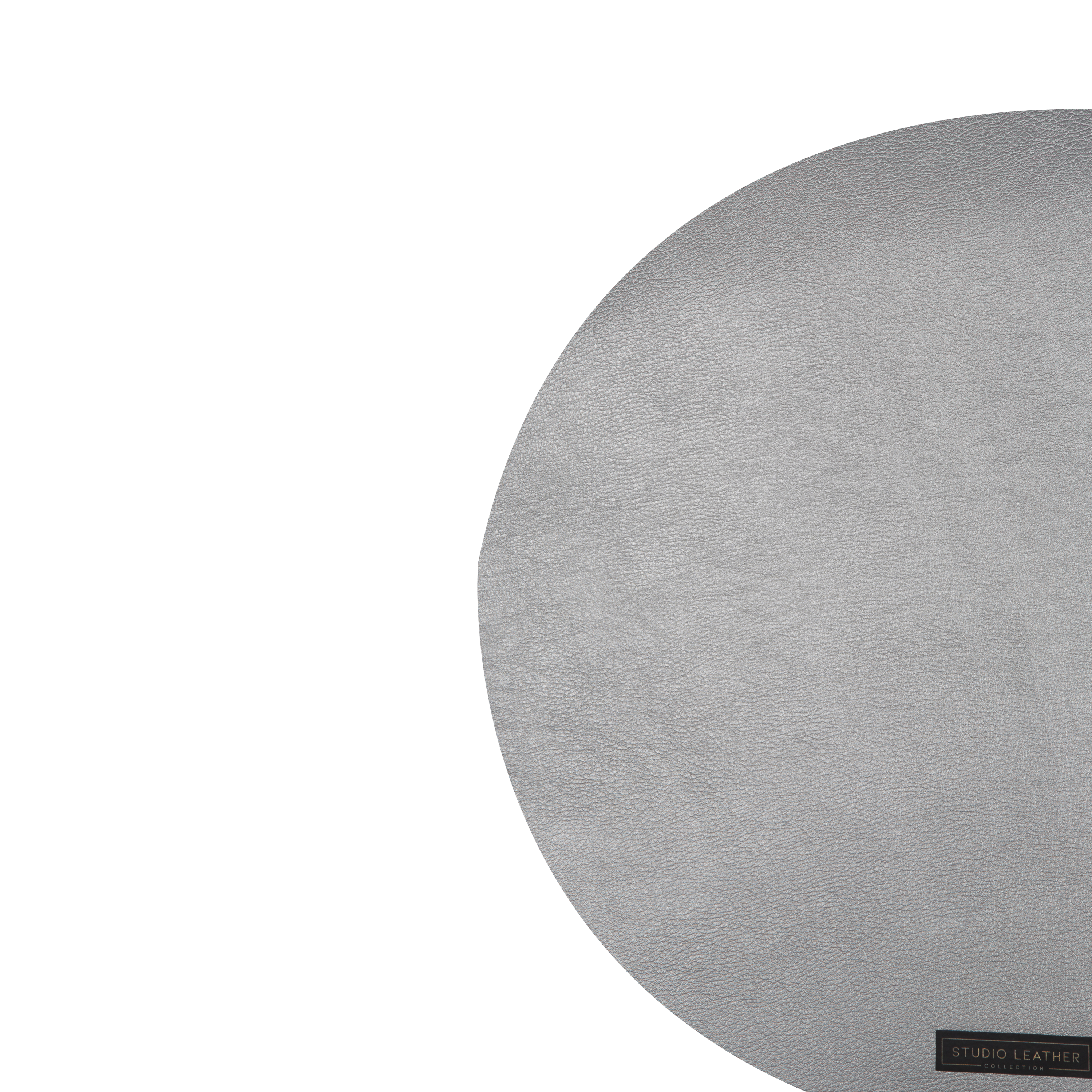 Set up a chic dining arrangement with this durable placemat made of soft touch vinyl.