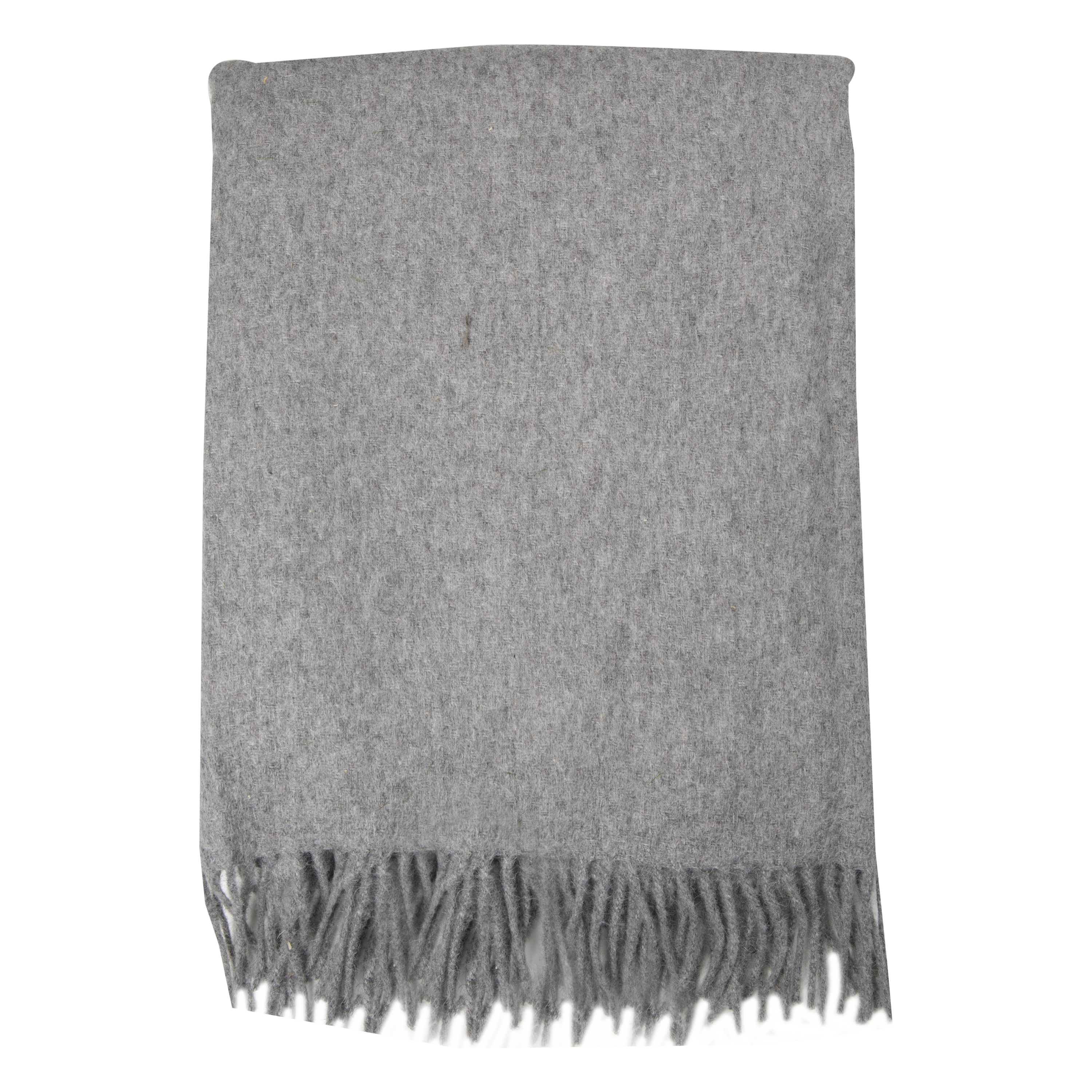 Luxurious and desirable, the Solid Alpaca/Lambswool Throw in light greyfeatures an exquisitely soft fabric that is made from a blend of alpaca and lambswool fibre.