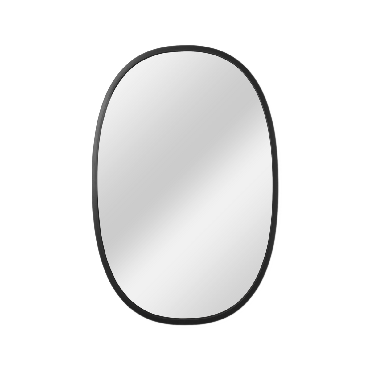 Hub Oval Mirror is the perfect wall decor for heavily trafficked areas like entryways and washrooms.