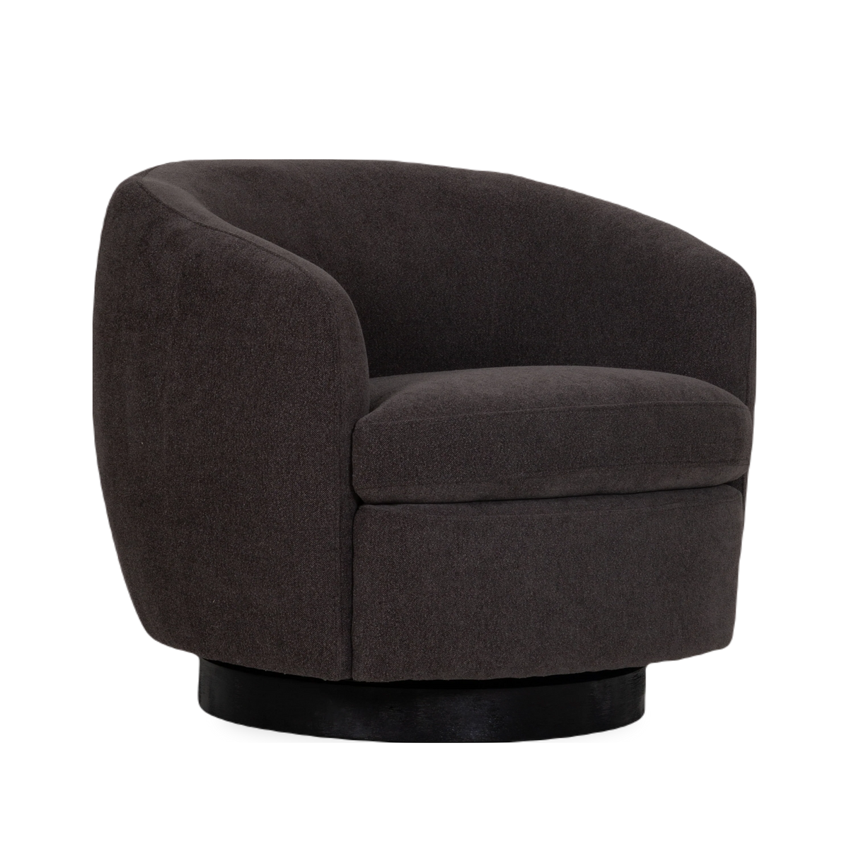 Standing on a solid base, the Major Swivel Chair almost appears to be floating above the ground.