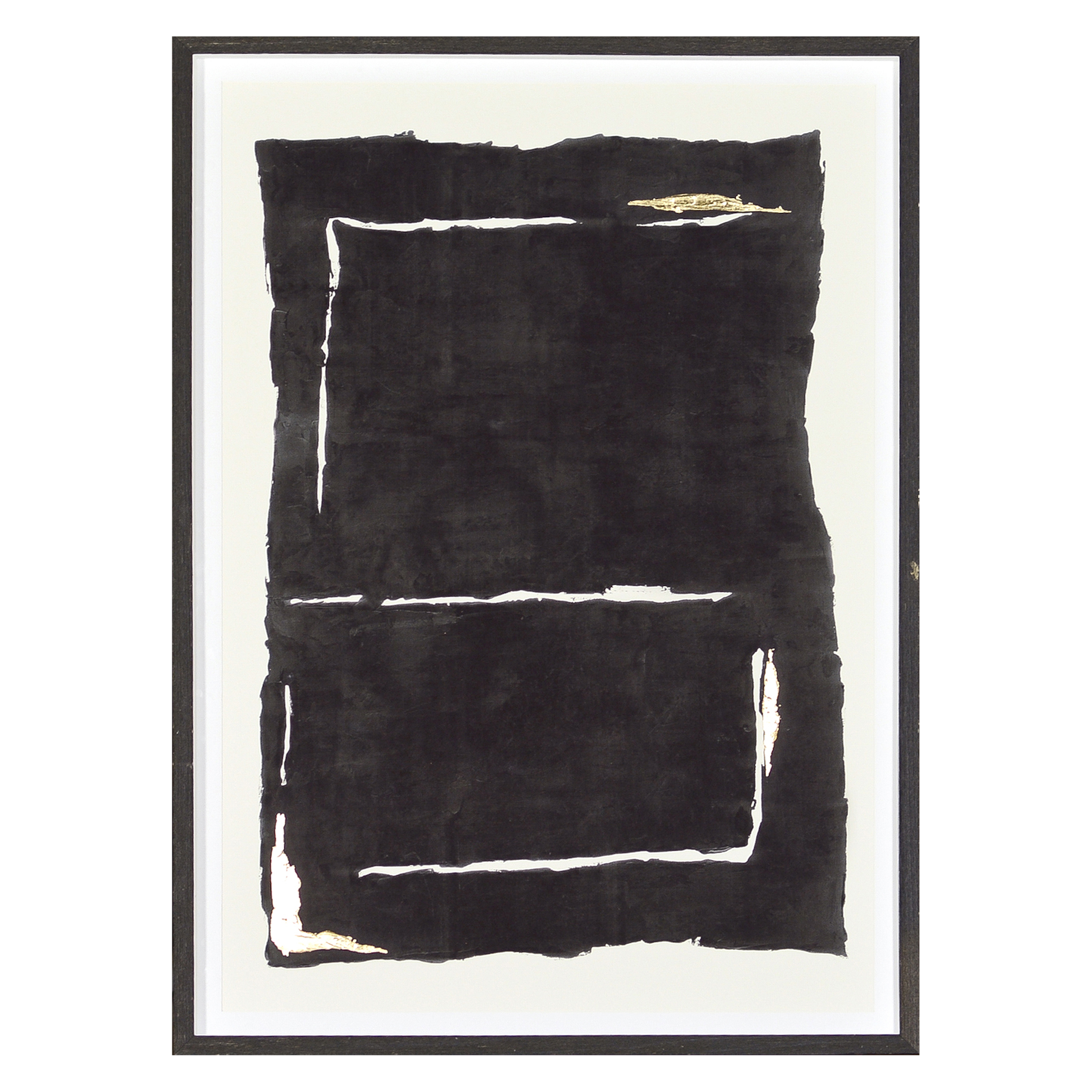 A unique, simple abstract piece that adds to any décor with its contemporary, unrestrained flair.