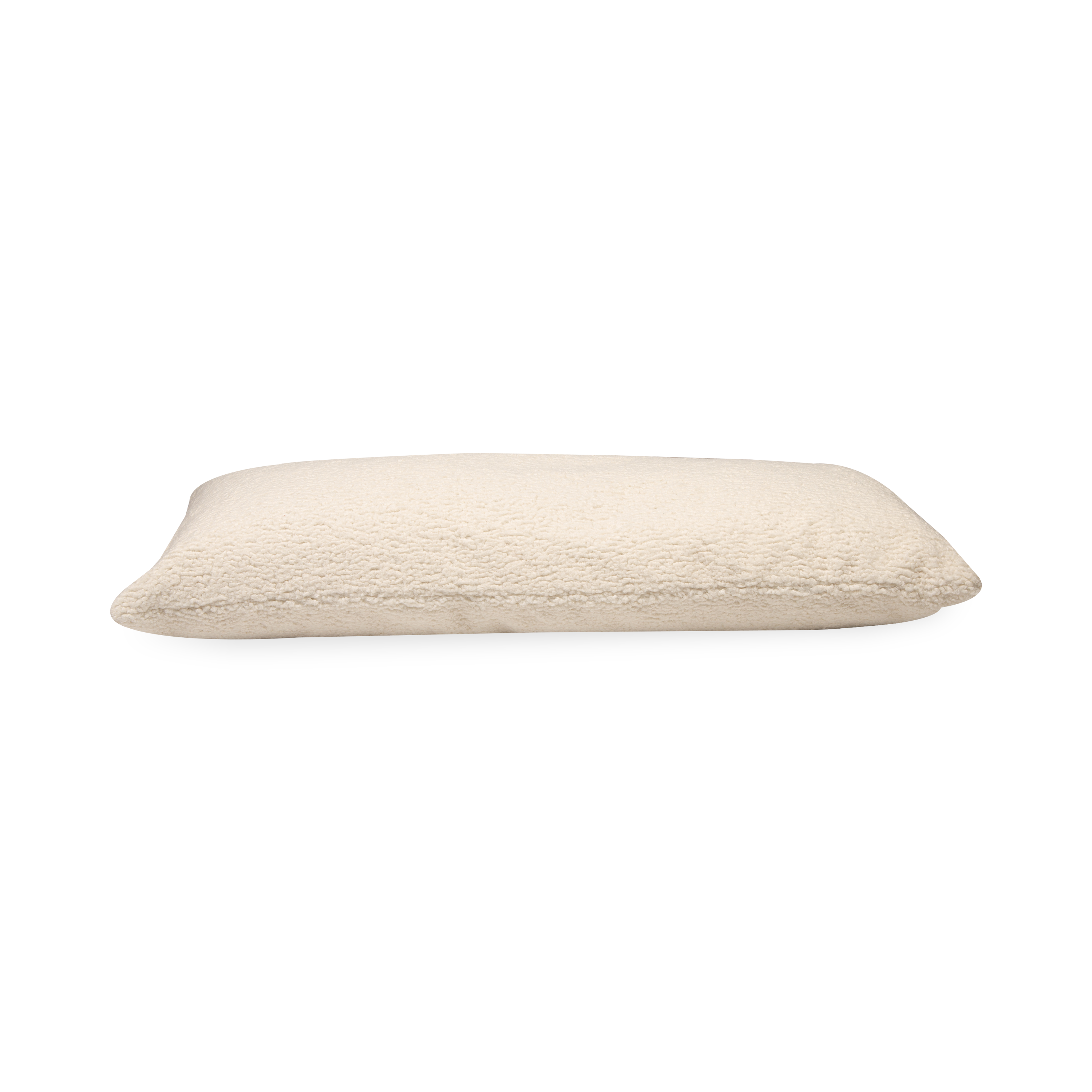 This Sheepskin Pillow features a textured exterior with soft sheepskin-like material.