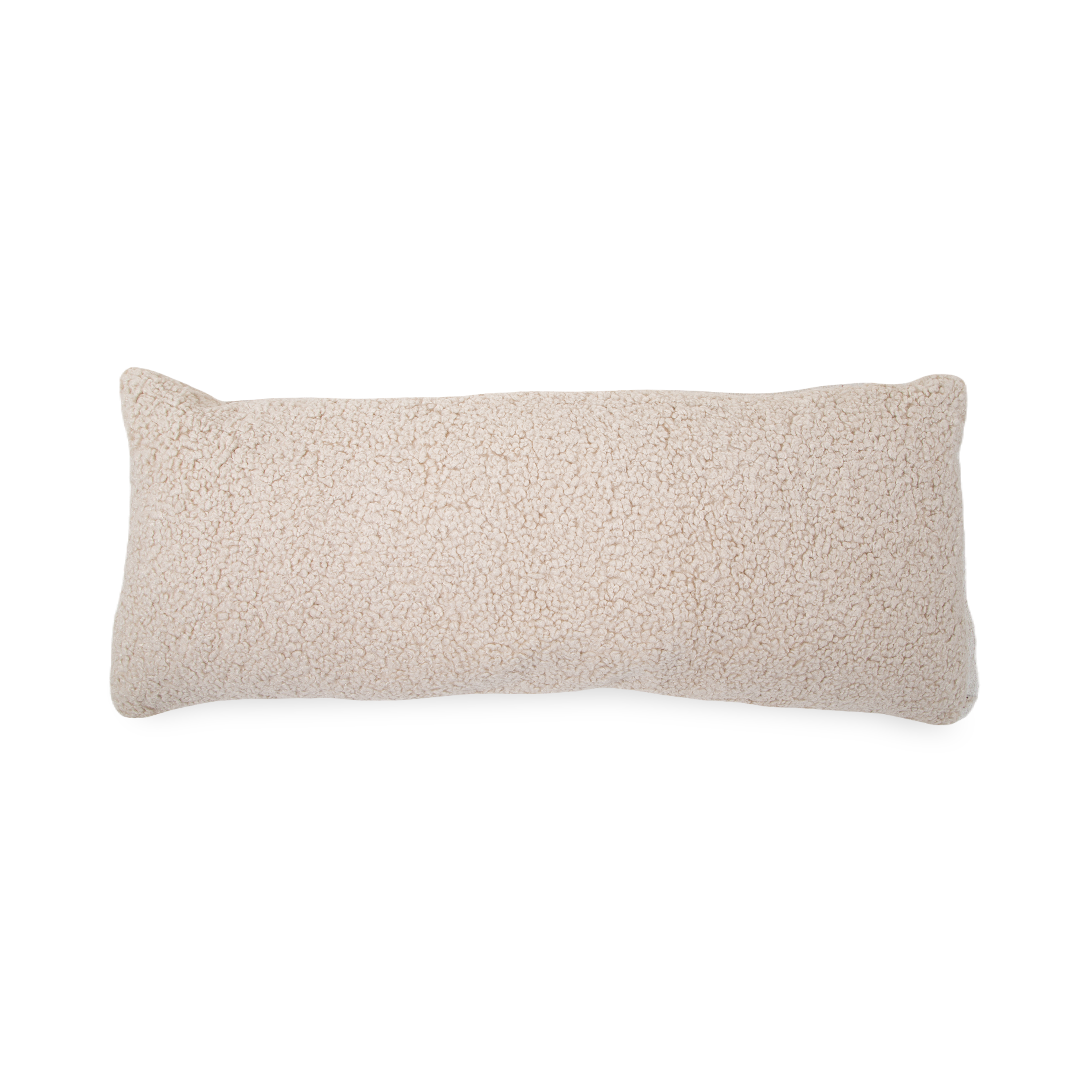 More cozy then it looks, the Sheepskin Pillow features a neutral beige tone on a soft faux sheepskin polyester.