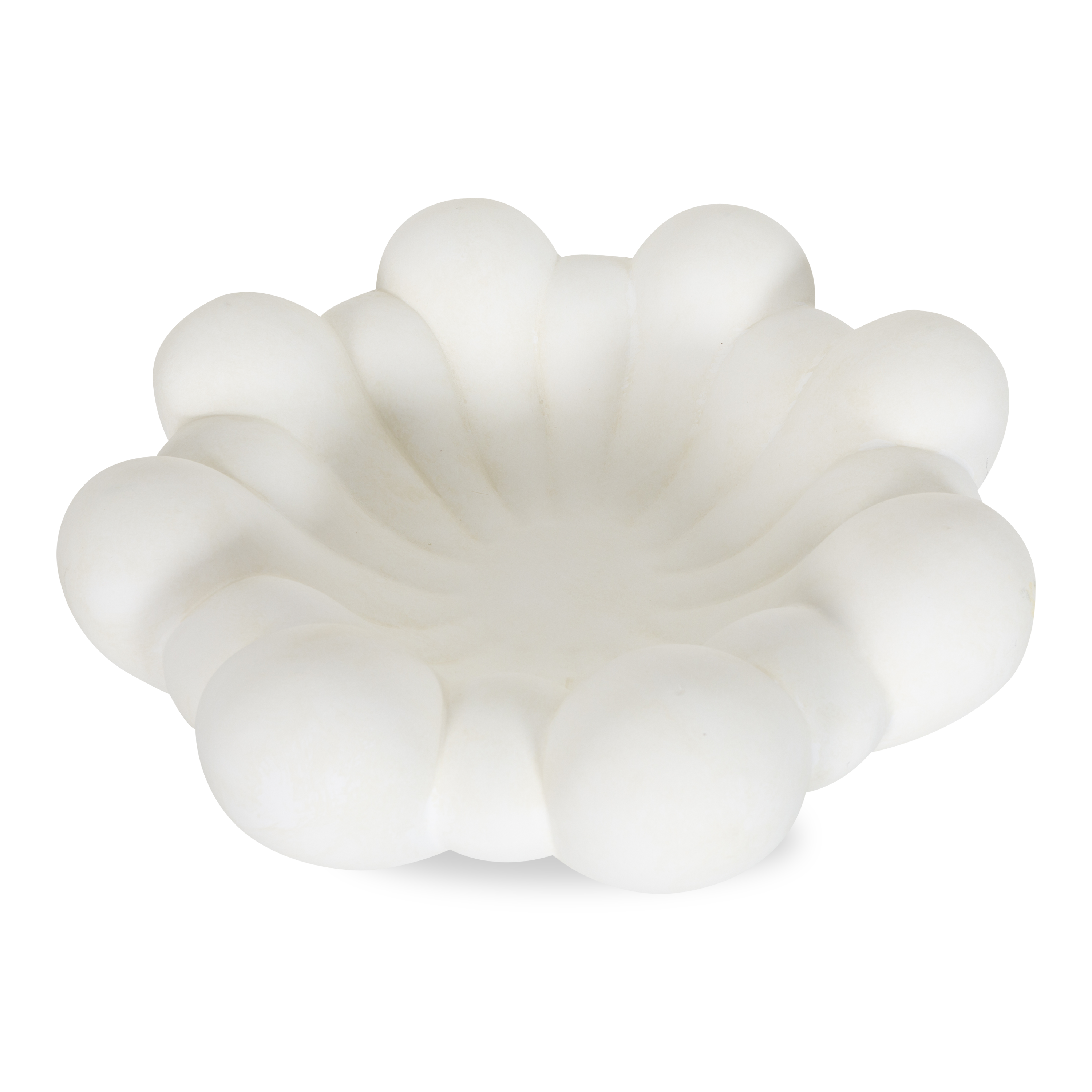 Inspired by floral shapes, The Bloom Tray emphasizes soft, organic shapes and features a hand-glazed ceramic body.
