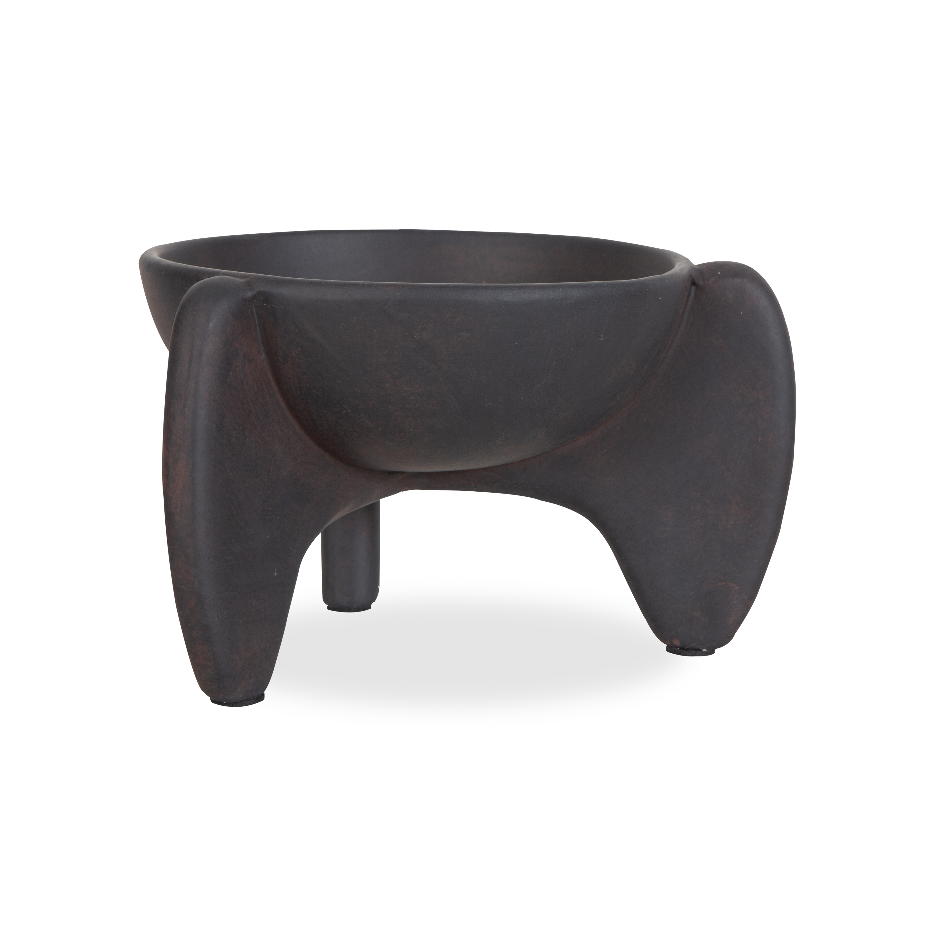 The Wing Bowl features an elegant silhouette that is made up of two wings and a single cylinder-shaped leg as a steady contrast.