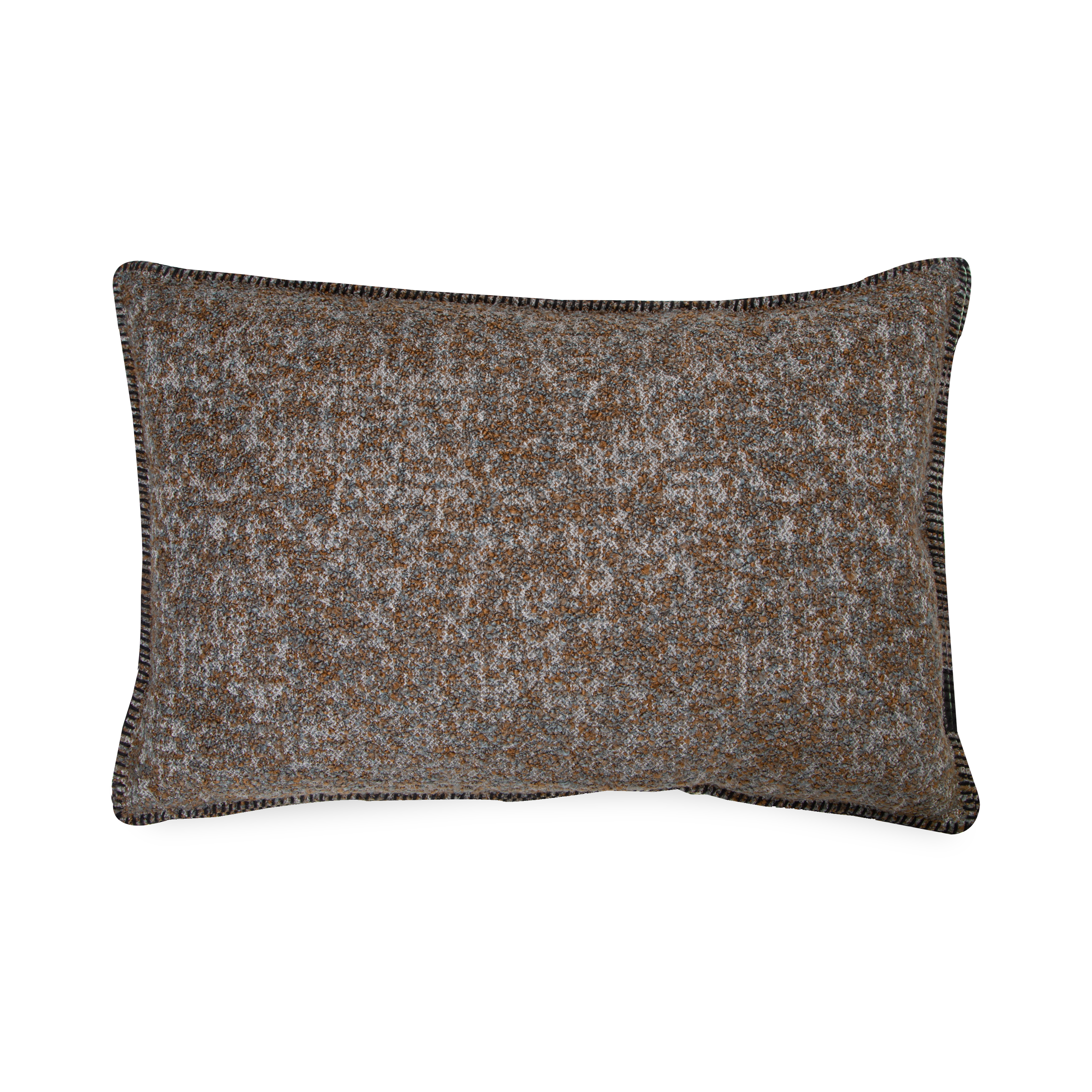 A pillow that is perfect for those who value the visual impact and physicality of textures, the Boucle Pillow is woven with mix of blue, brown and white to create a dynamic yet uni