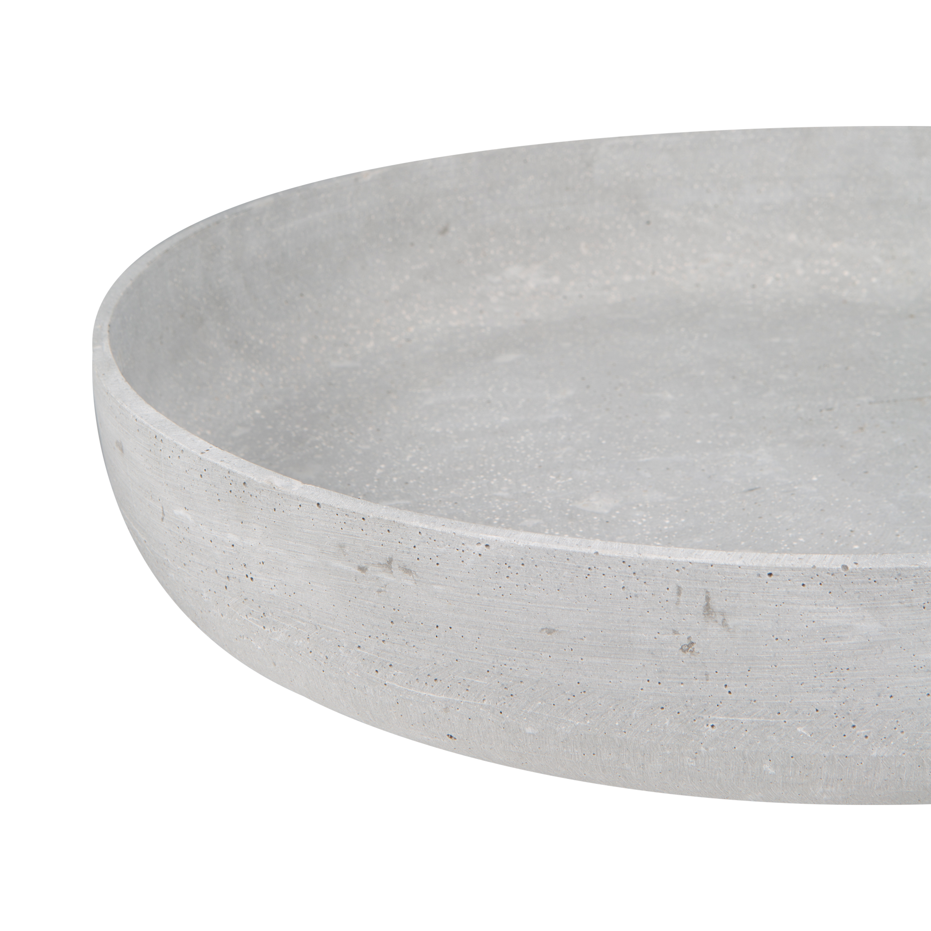 With a focus on a contemporary design and textural appeal, this Moon Bowl features a gorgeous cement body that resembles the texture of the moon.