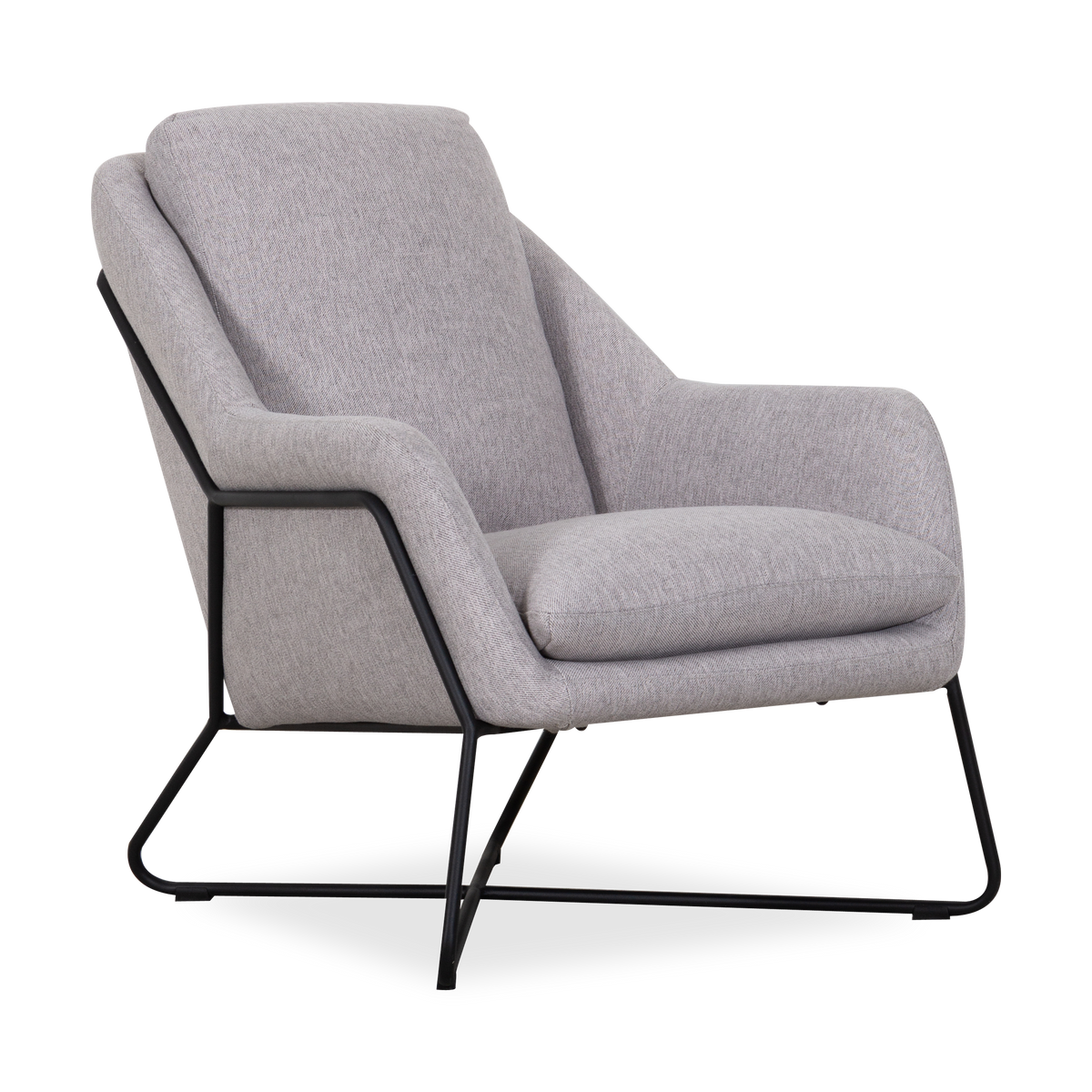 With its inviting seat, the Nixon Lounge Chair offers elevated style for casual lounging.