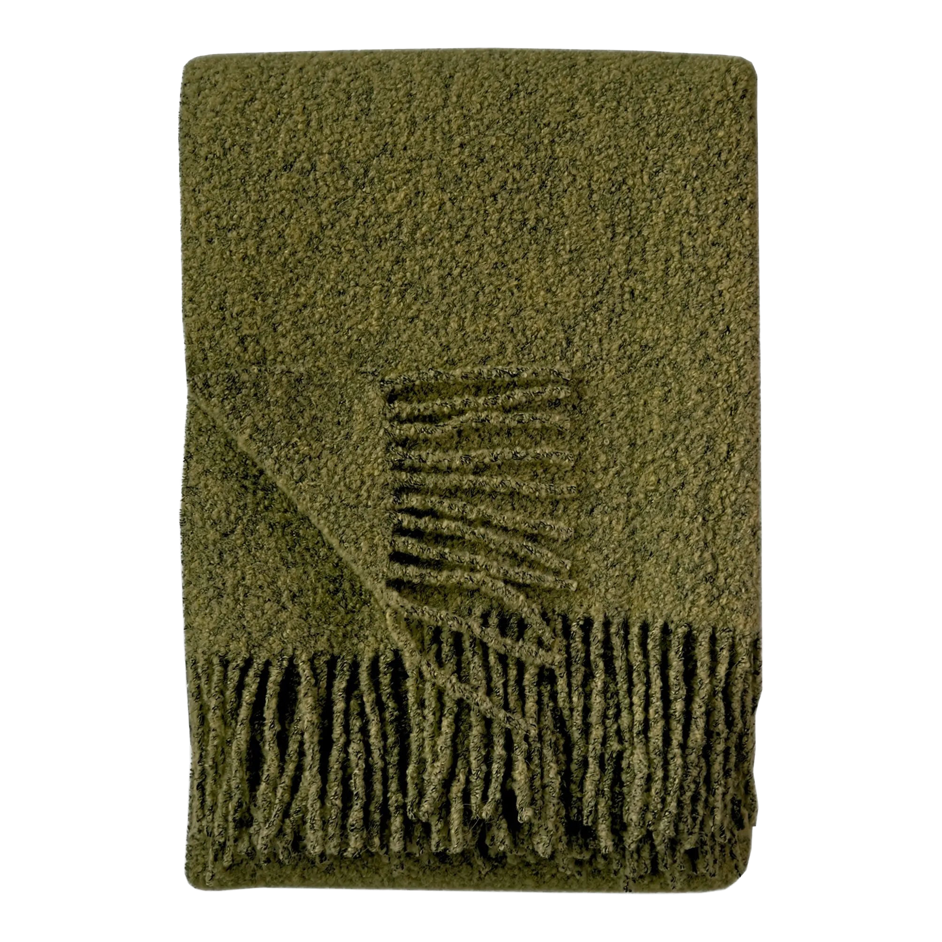 Wool Boucle Throw