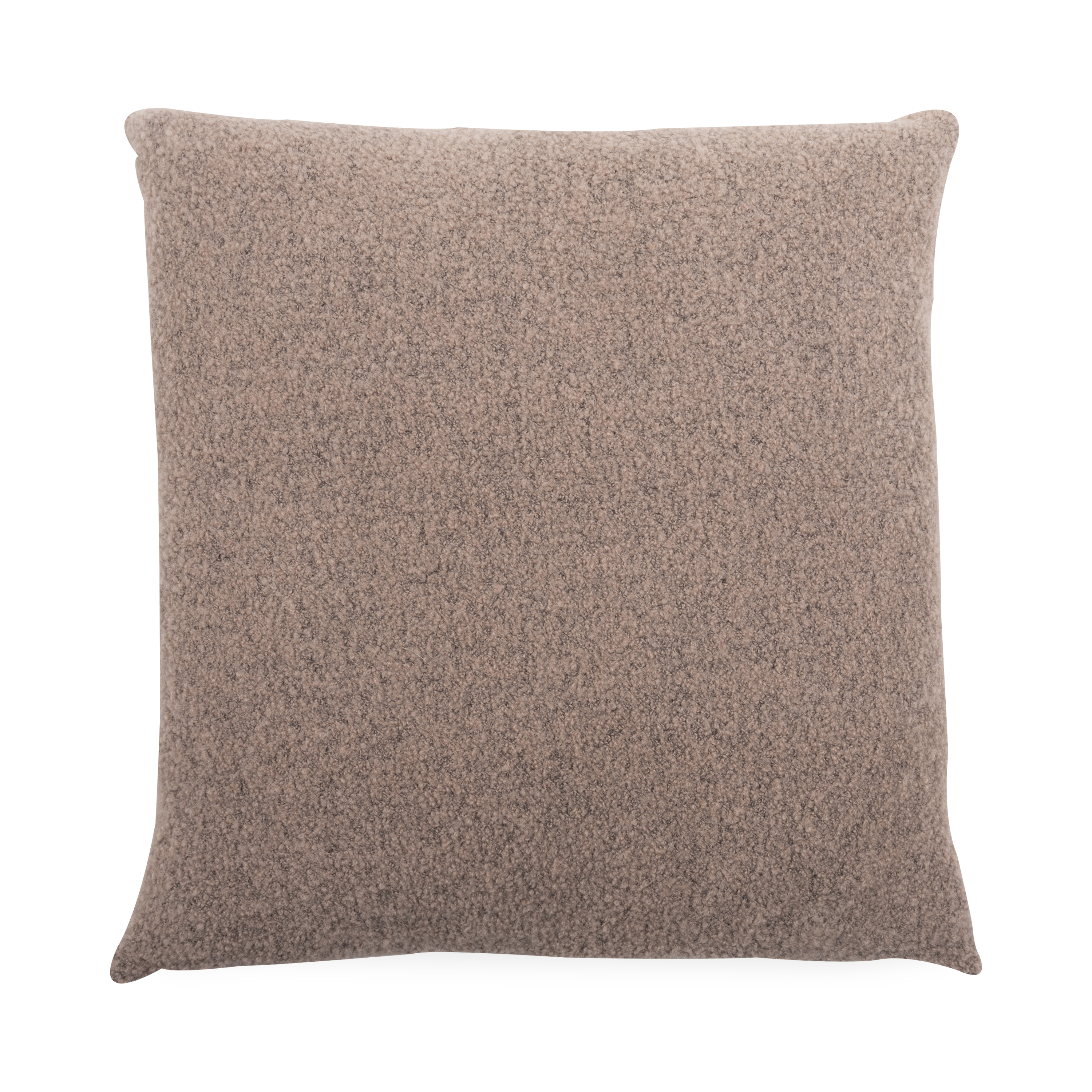 Woven exclusively with wool from New Zealand, which is known for its superior quality and beautiful luster, the Wool Boucle Pillow provides a layer of textural appeal with its bouc