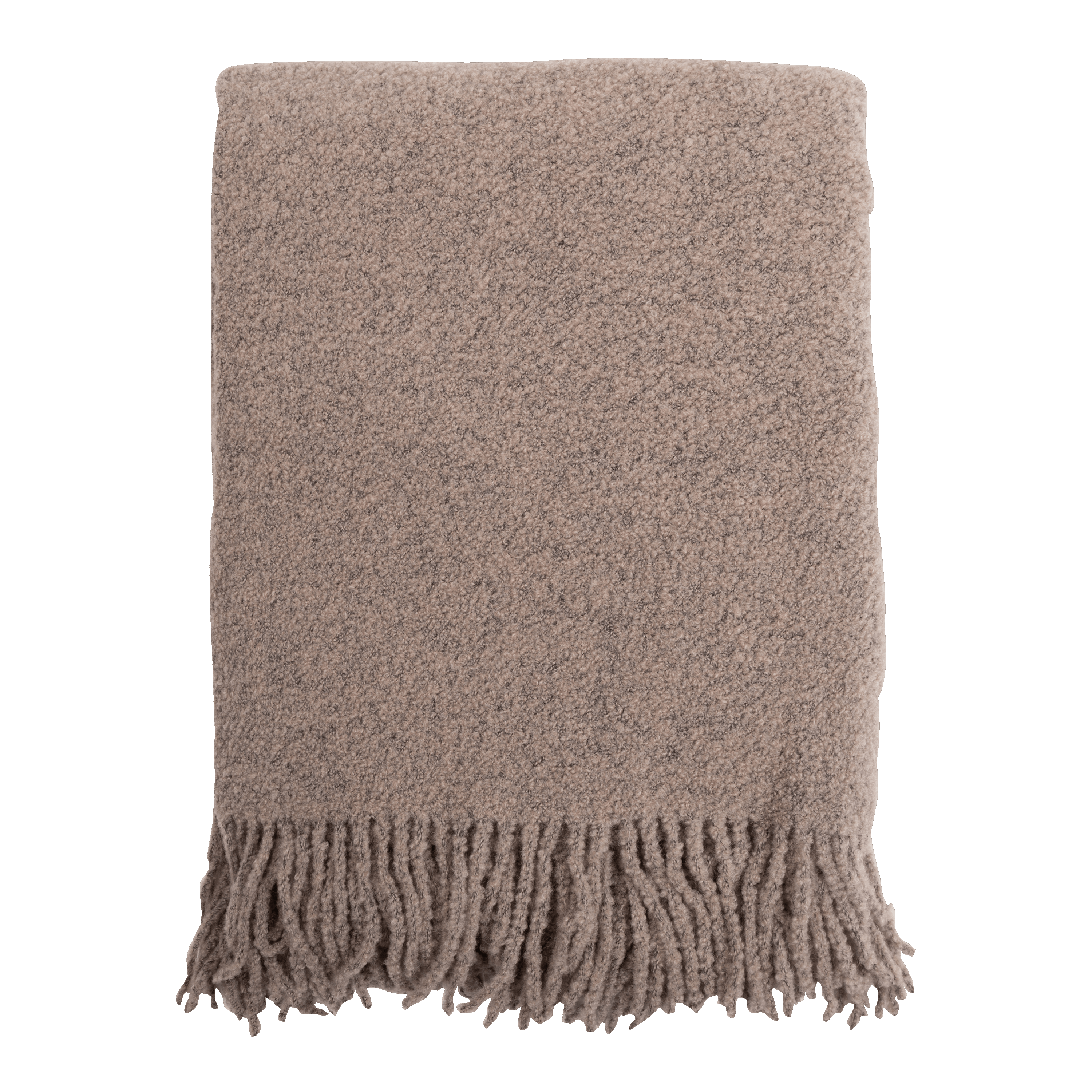 Woven exclusively with wool from New Zealand, which is known for its superior quality and beautiful luster, the Wool Boucle Throw is sourced from Ukrainian mills and provides a exc