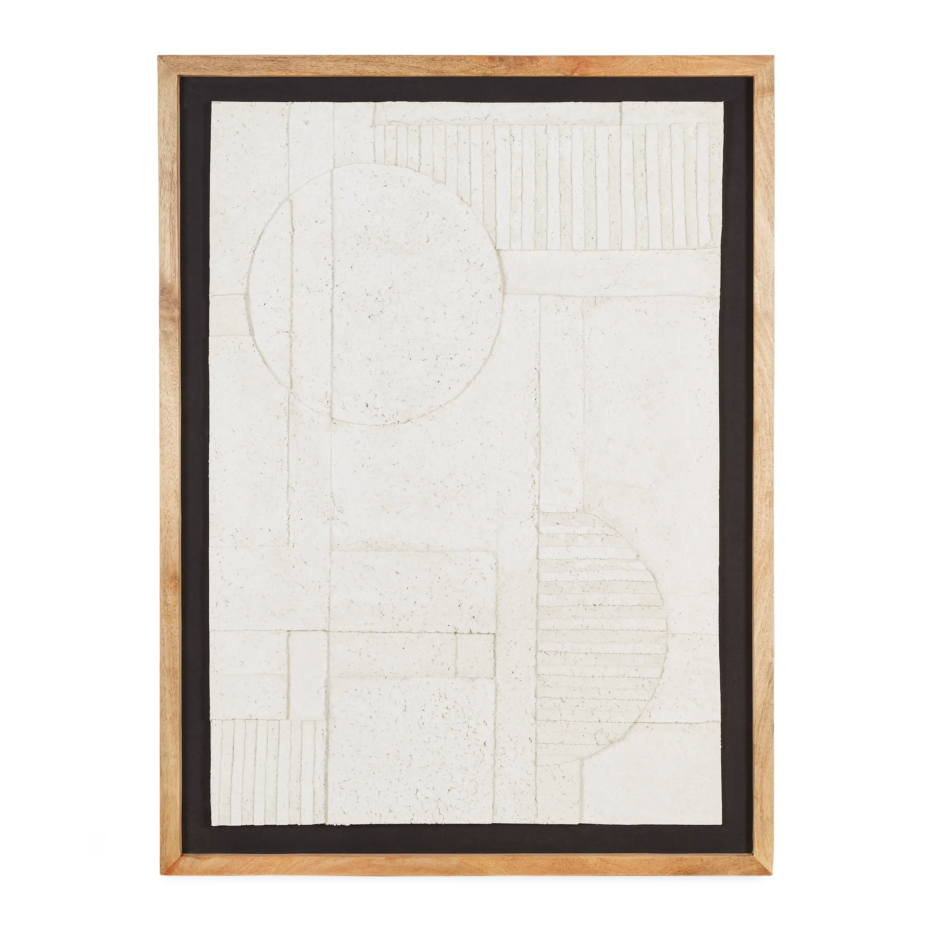 Paper Mache Geometric Wall Art