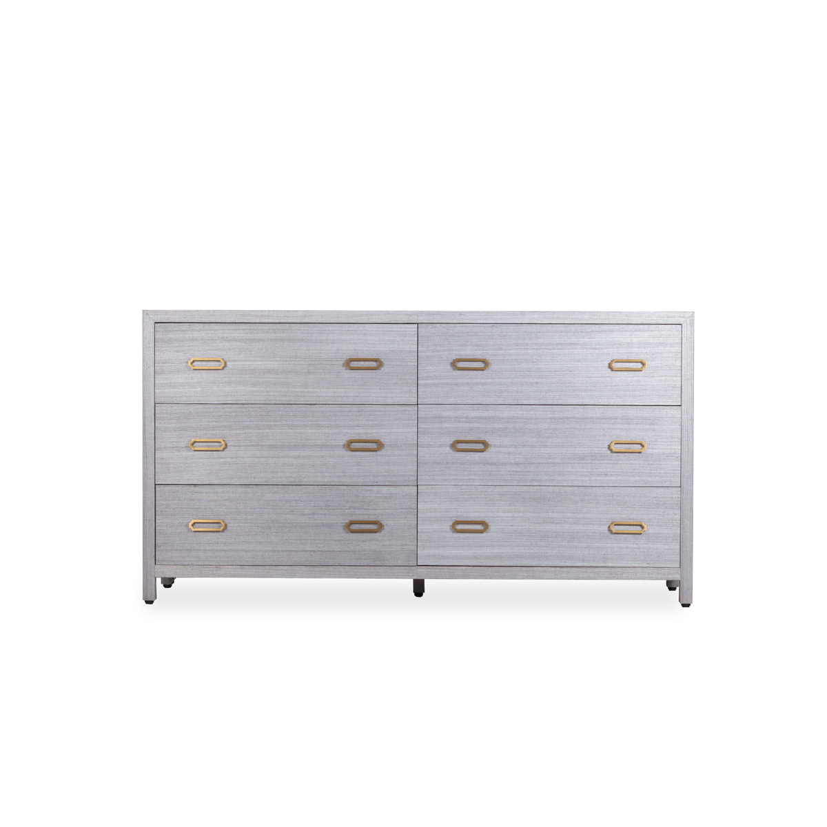 Elegant and refined, the Ariel 6-Drawer Dresser introduces warmth and texture for a luxe coastal vibe.