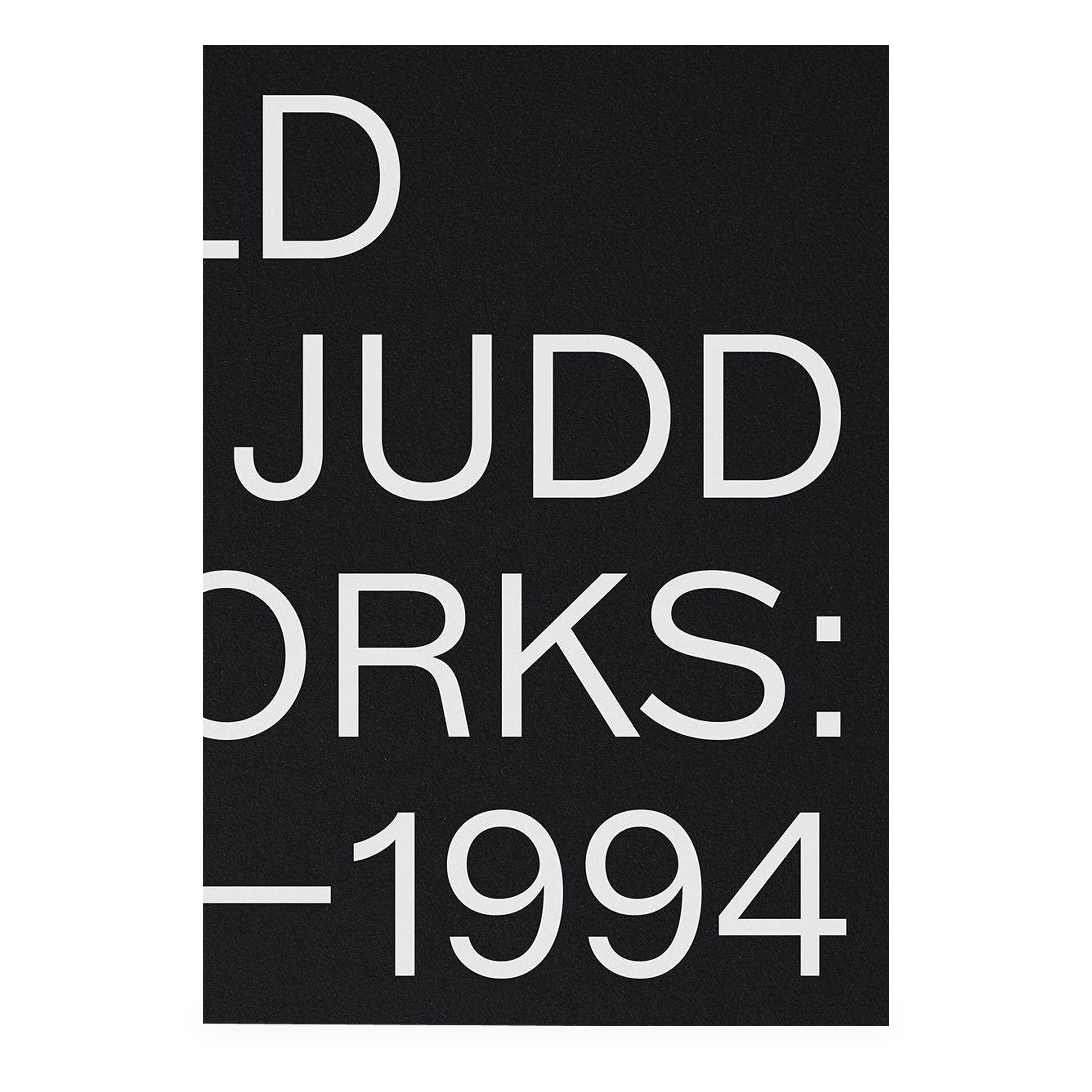 A sweeping selection of Donald Judds iconic and ambitious works alongside a diverse collection of newly commissioned writings.