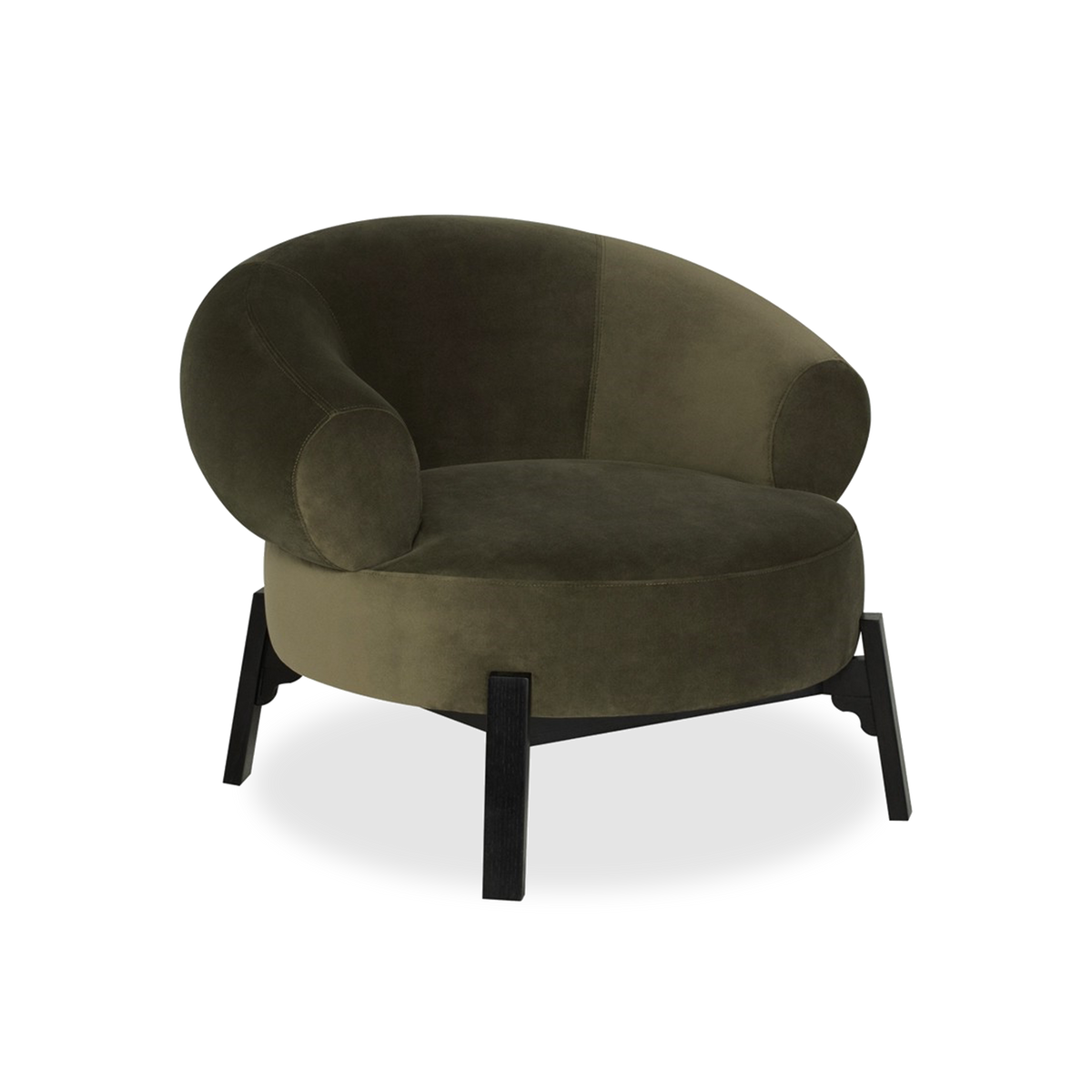 Sink into comfort with the beautifully curved Barclay Lounge Chair.